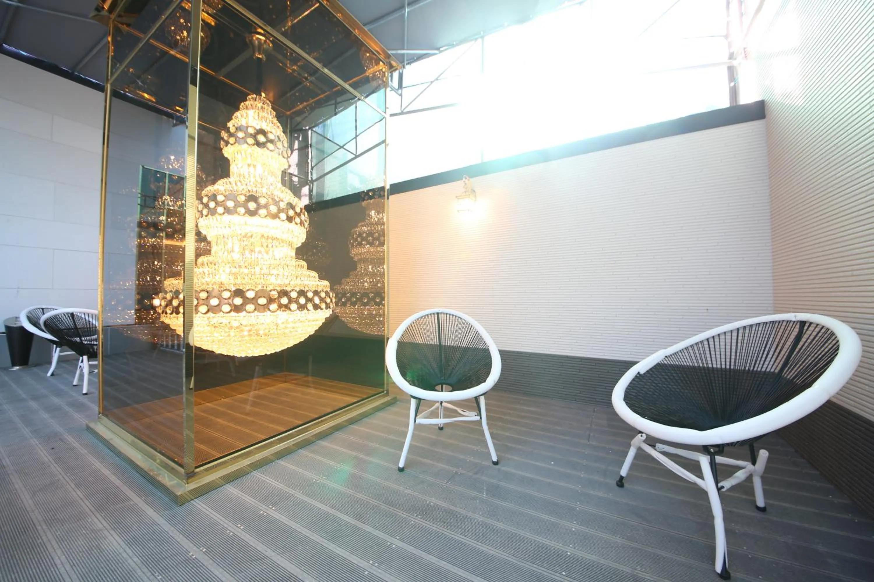 Balcony/Terrace in Den Basta Hotel