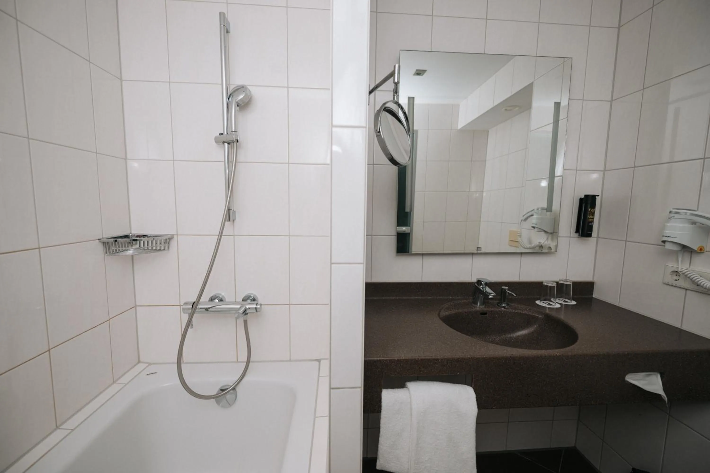 Bathroom in Feringapark Hotel by Coffee Fellows Hotels