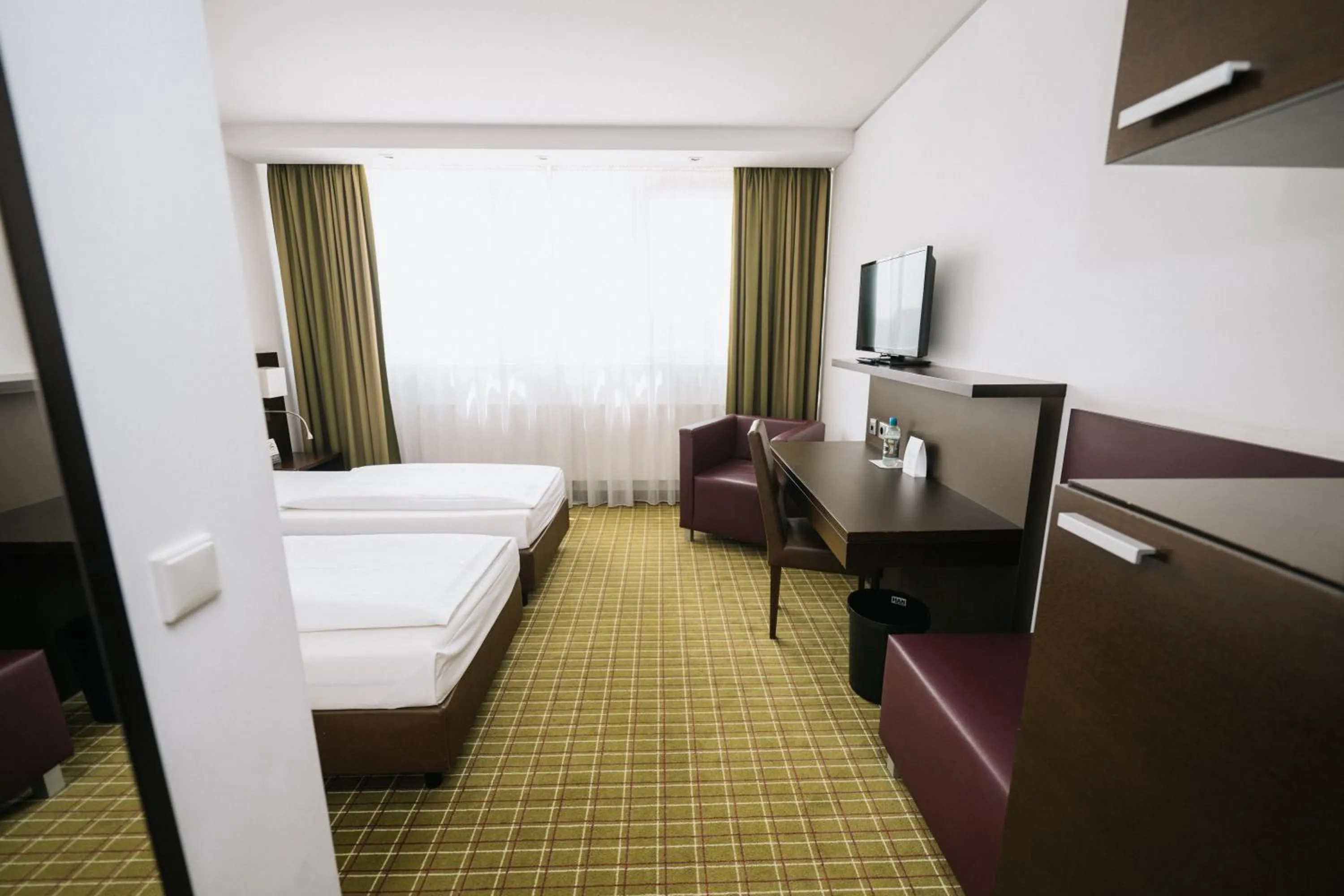 Photo of the whole room, Bed in Feringapark Hotel by Coffee Fellows Hotels