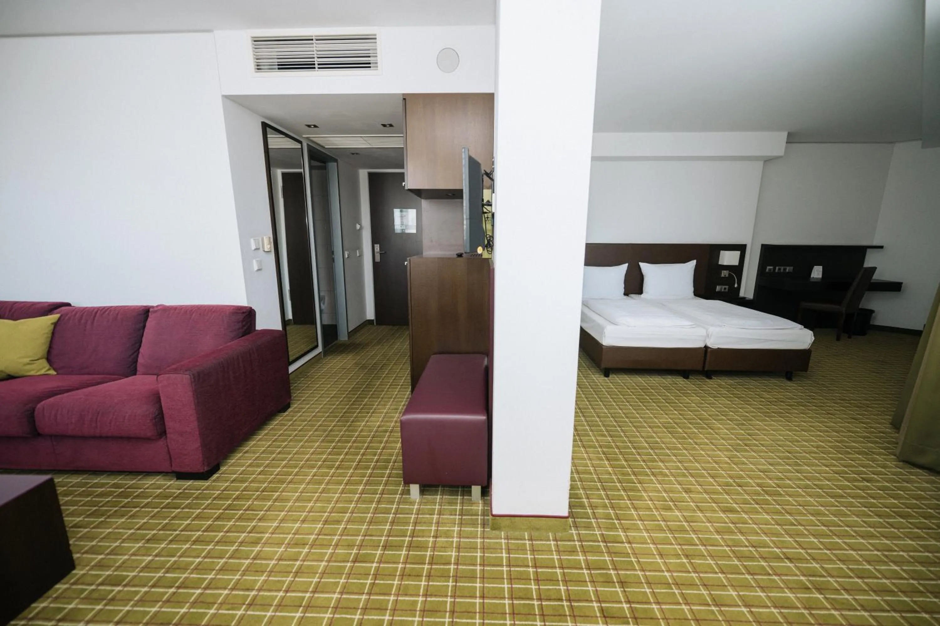 Photo of the whole room, Bed in Feringapark Hotel by Coffee Fellows Hotels