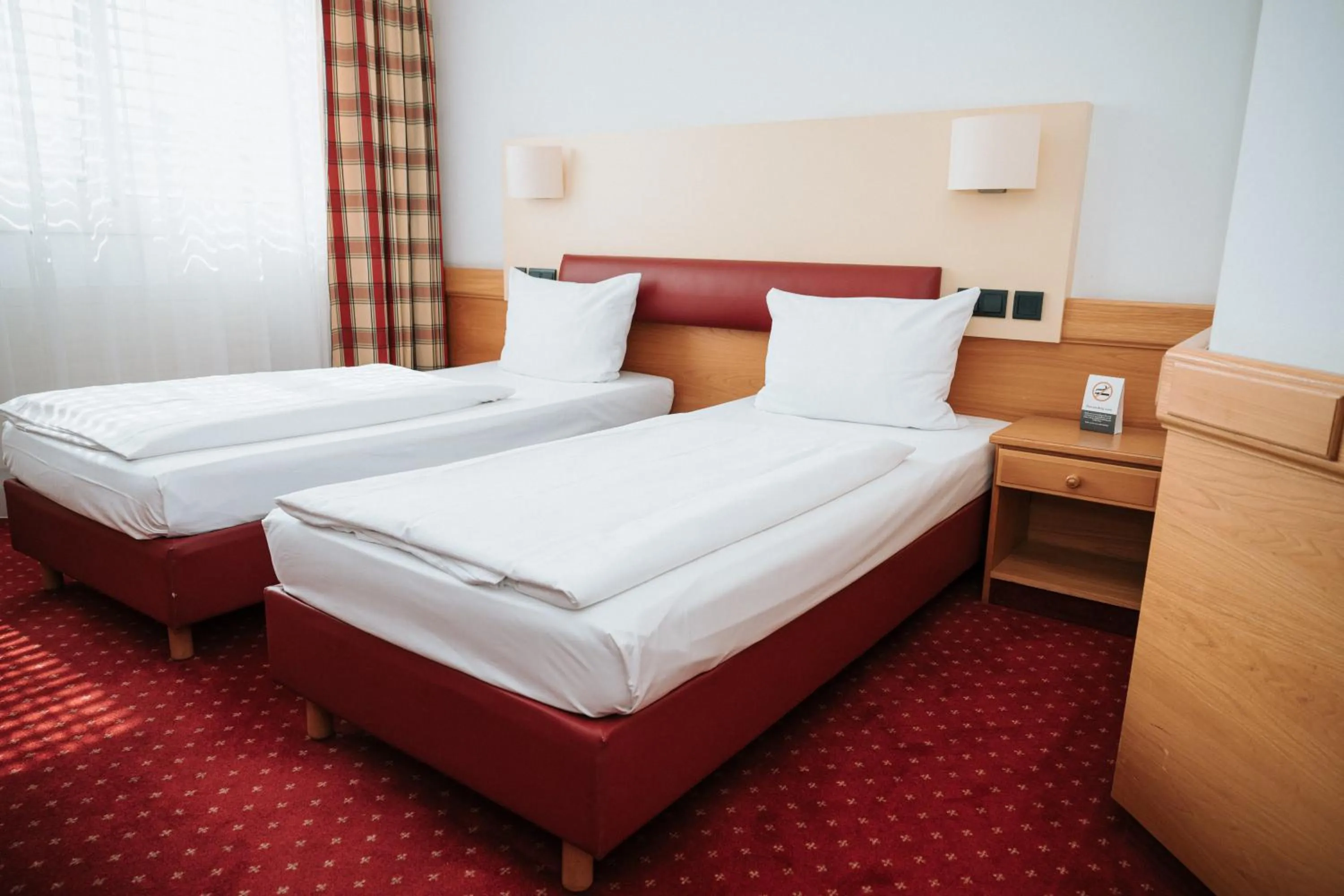 Photo of the whole room, Bed in Feringapark Hotel by Coffee Fellows Hotels