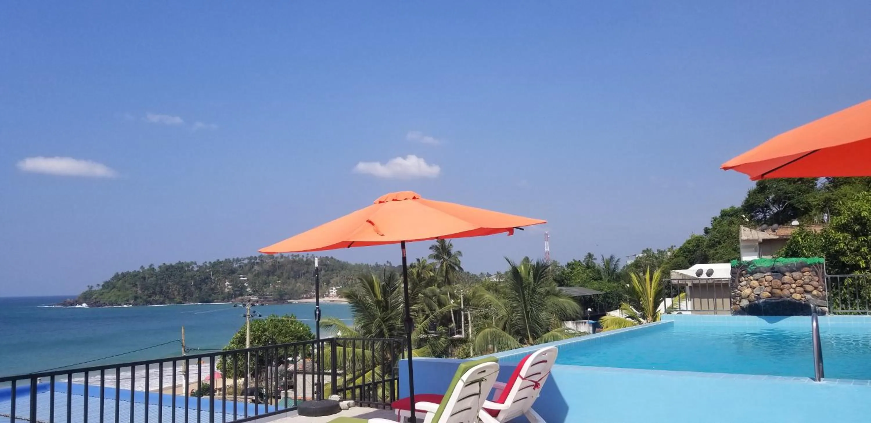 Balcony/Terrace in One World Mirissa