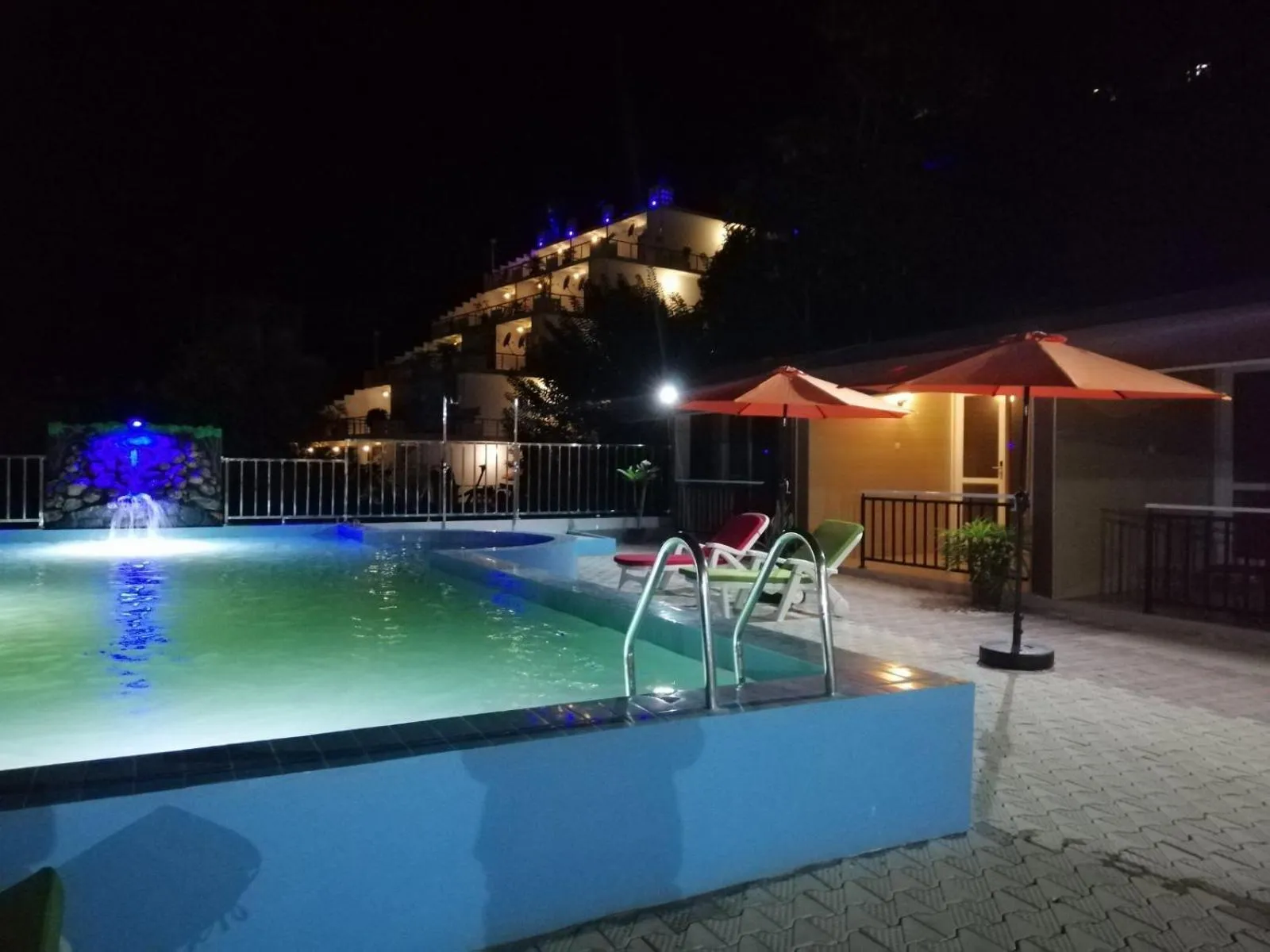 Swimming pool in One World Mirissa