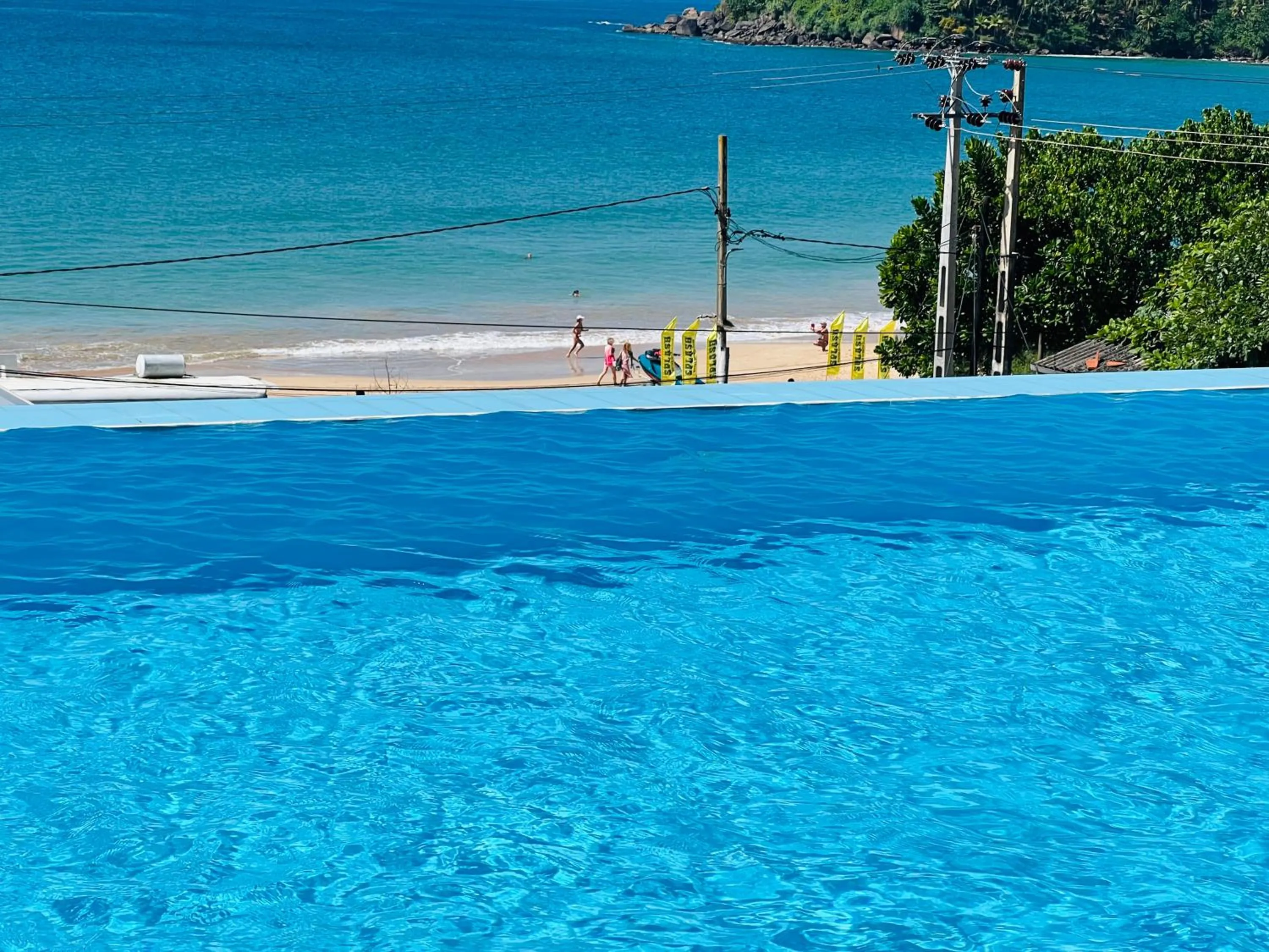 Natural landscape in One World Mirissa