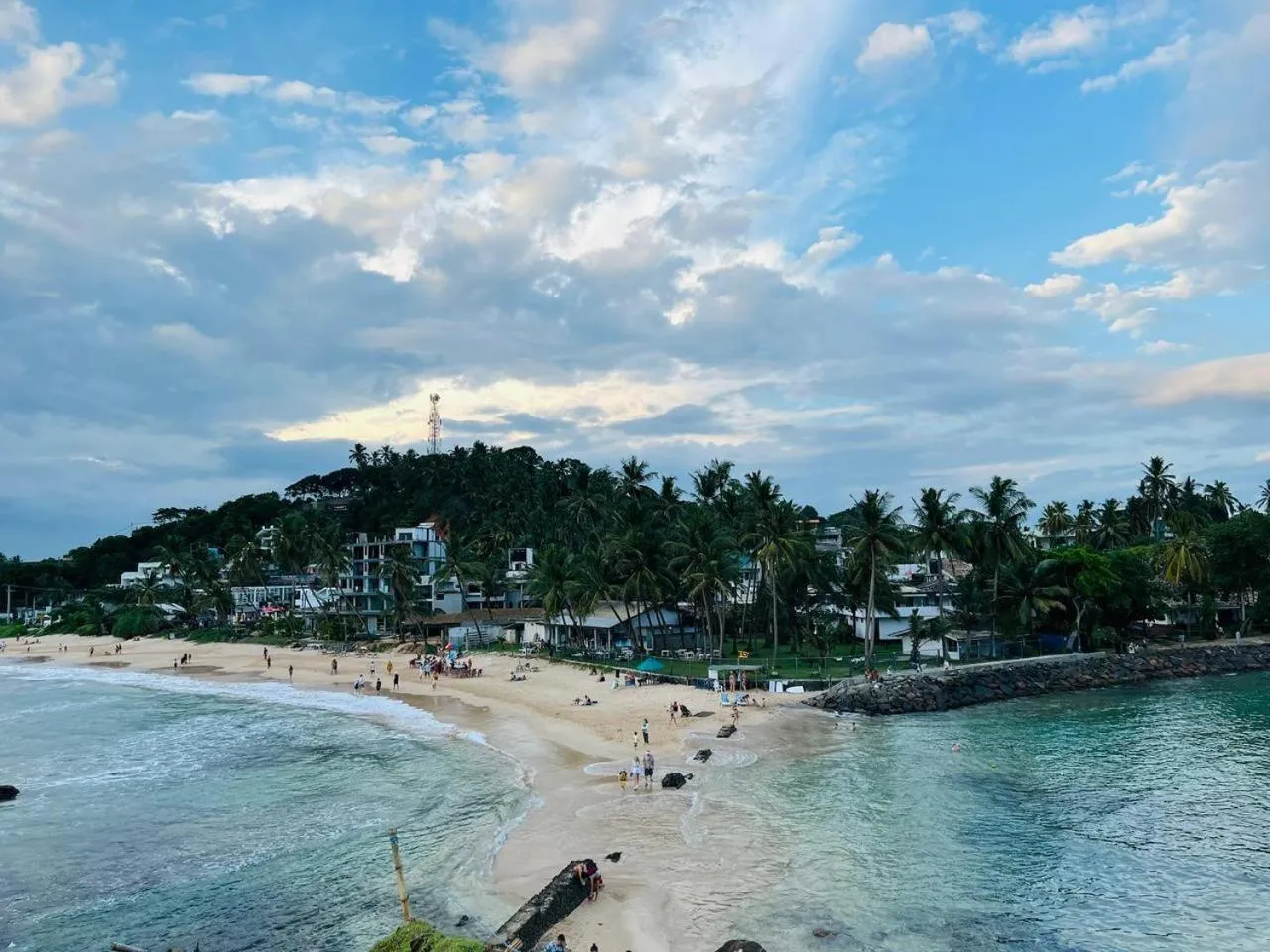 Natural landscape in One World Mirissa