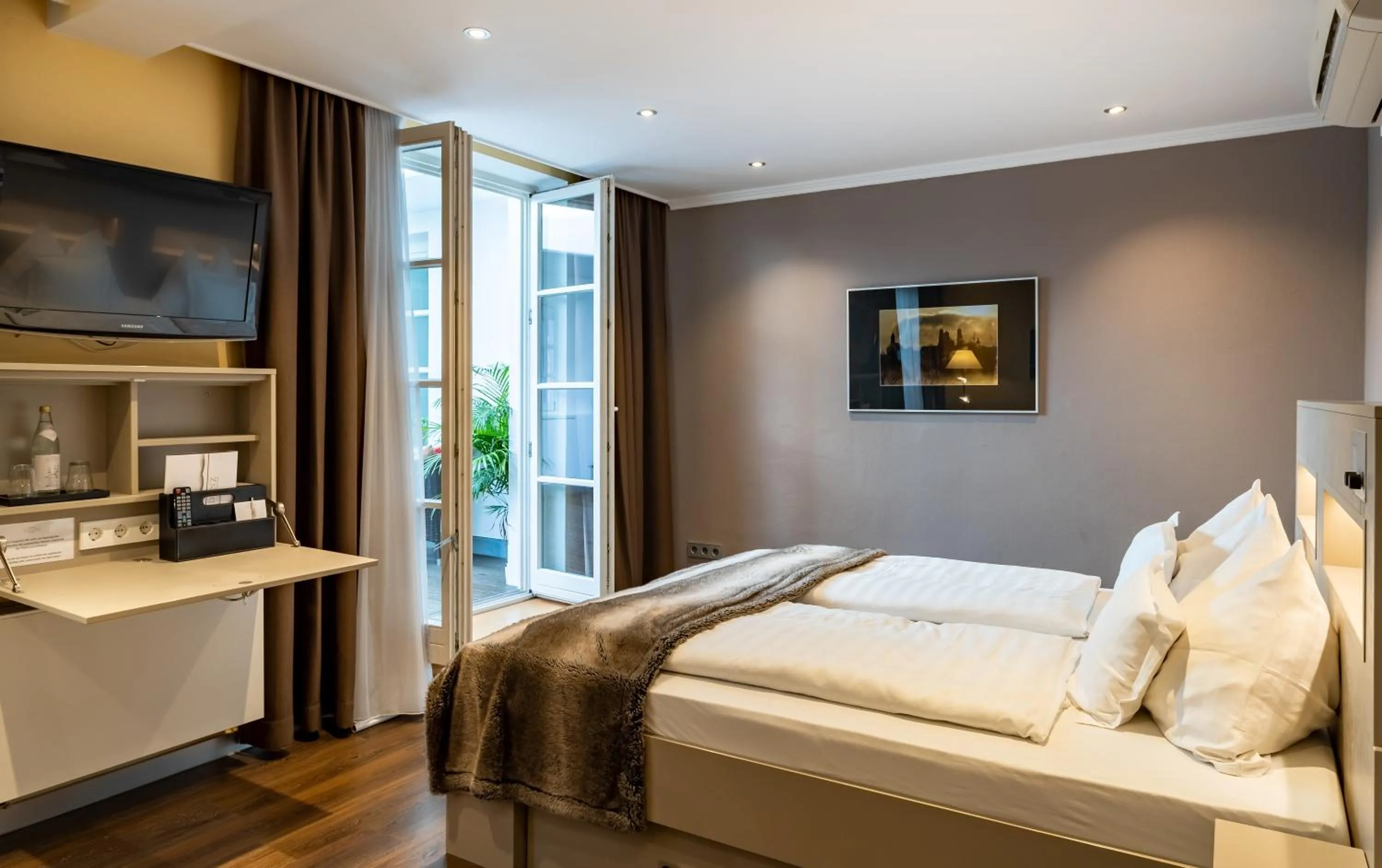 Bed in Hotel Residenz Passau