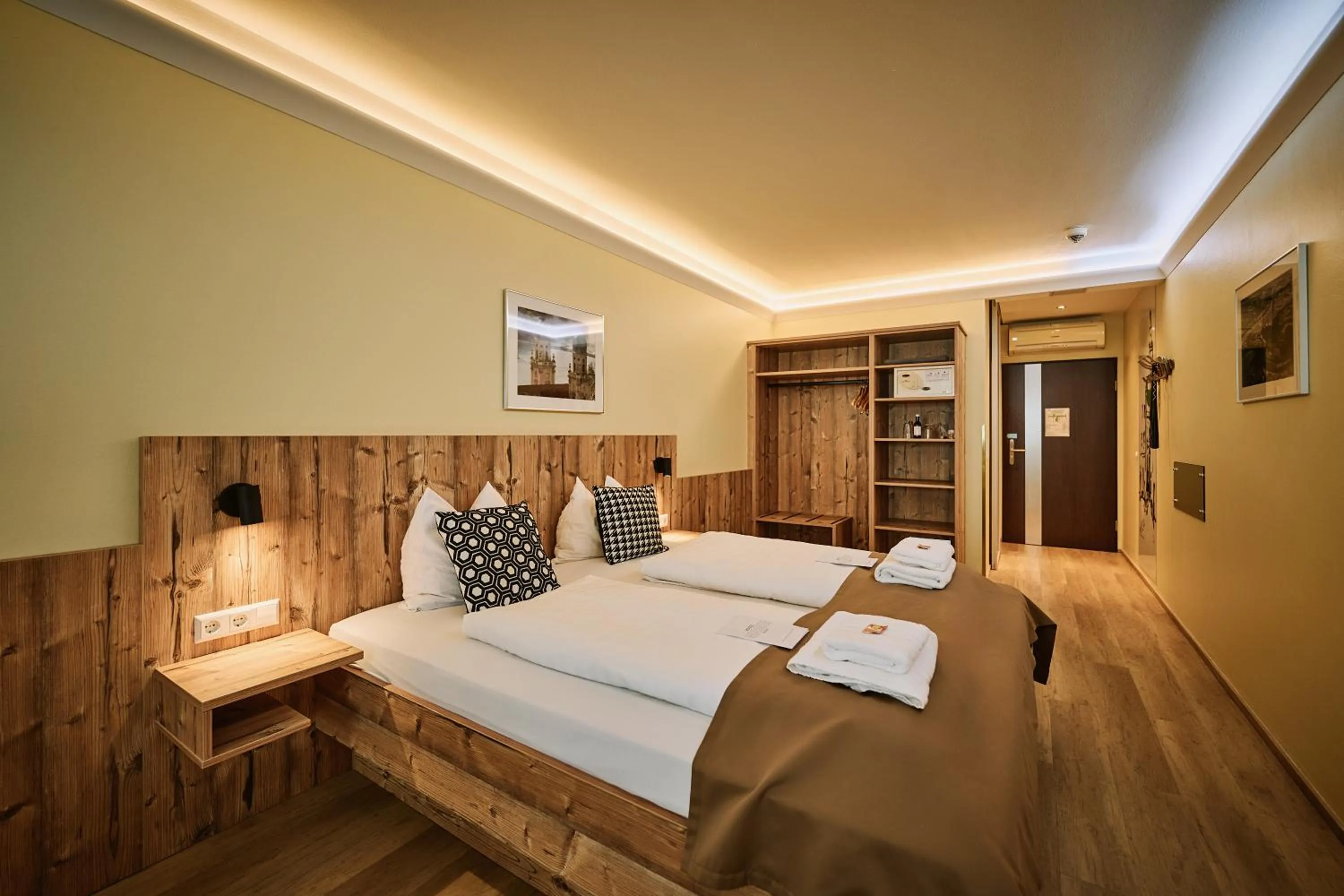 Bed in Hotel Residenz Passau