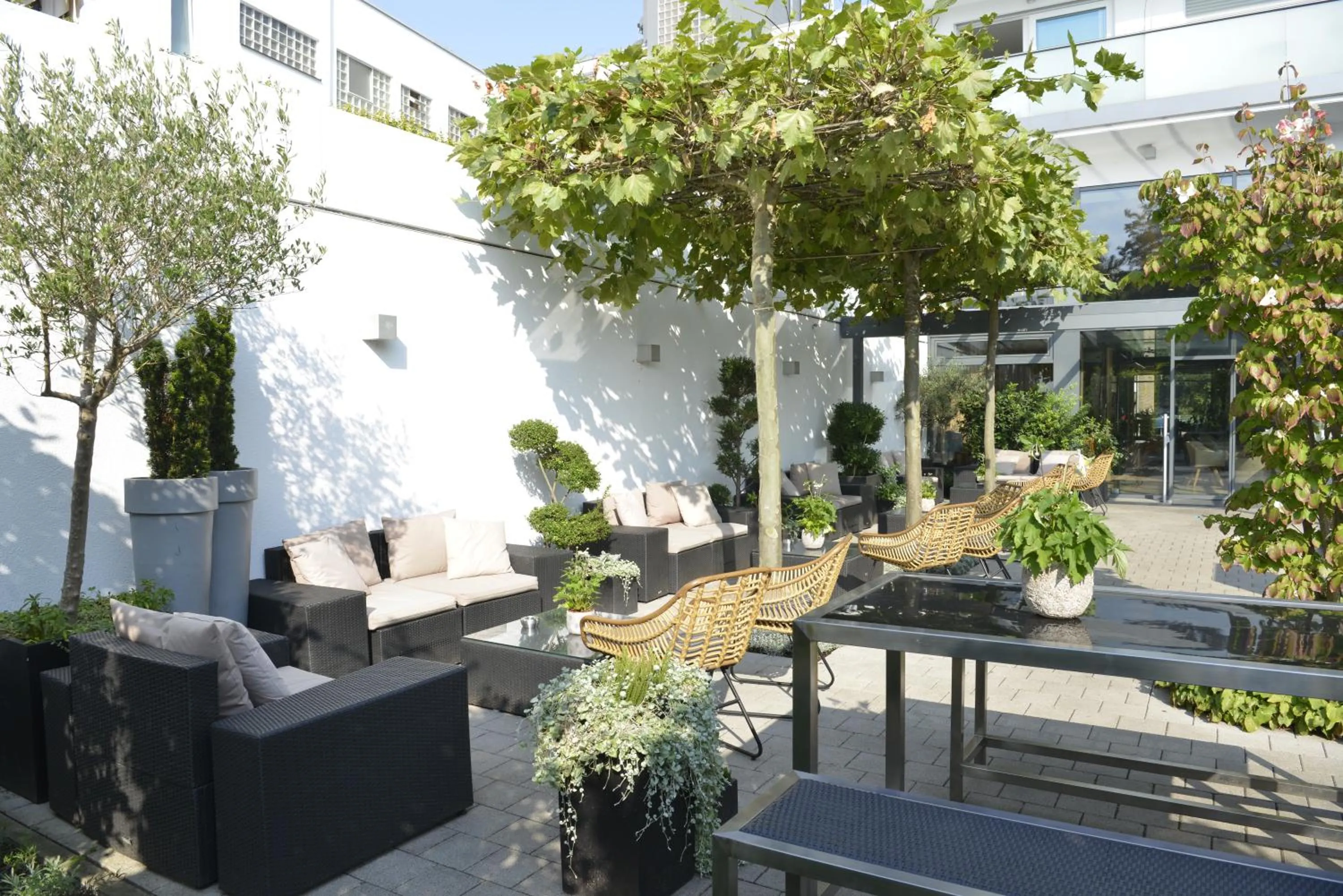 Balcony/Terrace in Parkhotel Oberhausen