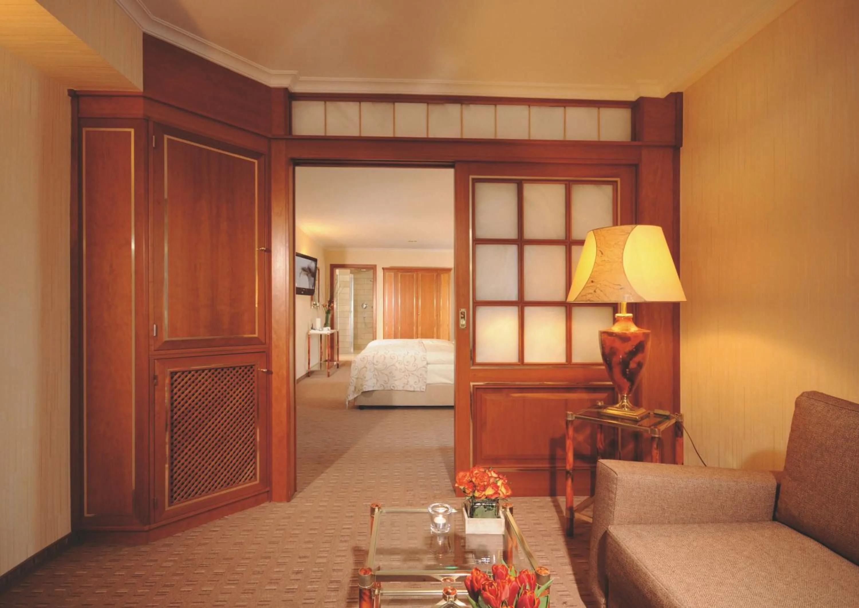 Photo of the whole room, Bed in Parkhotel Oberhausen