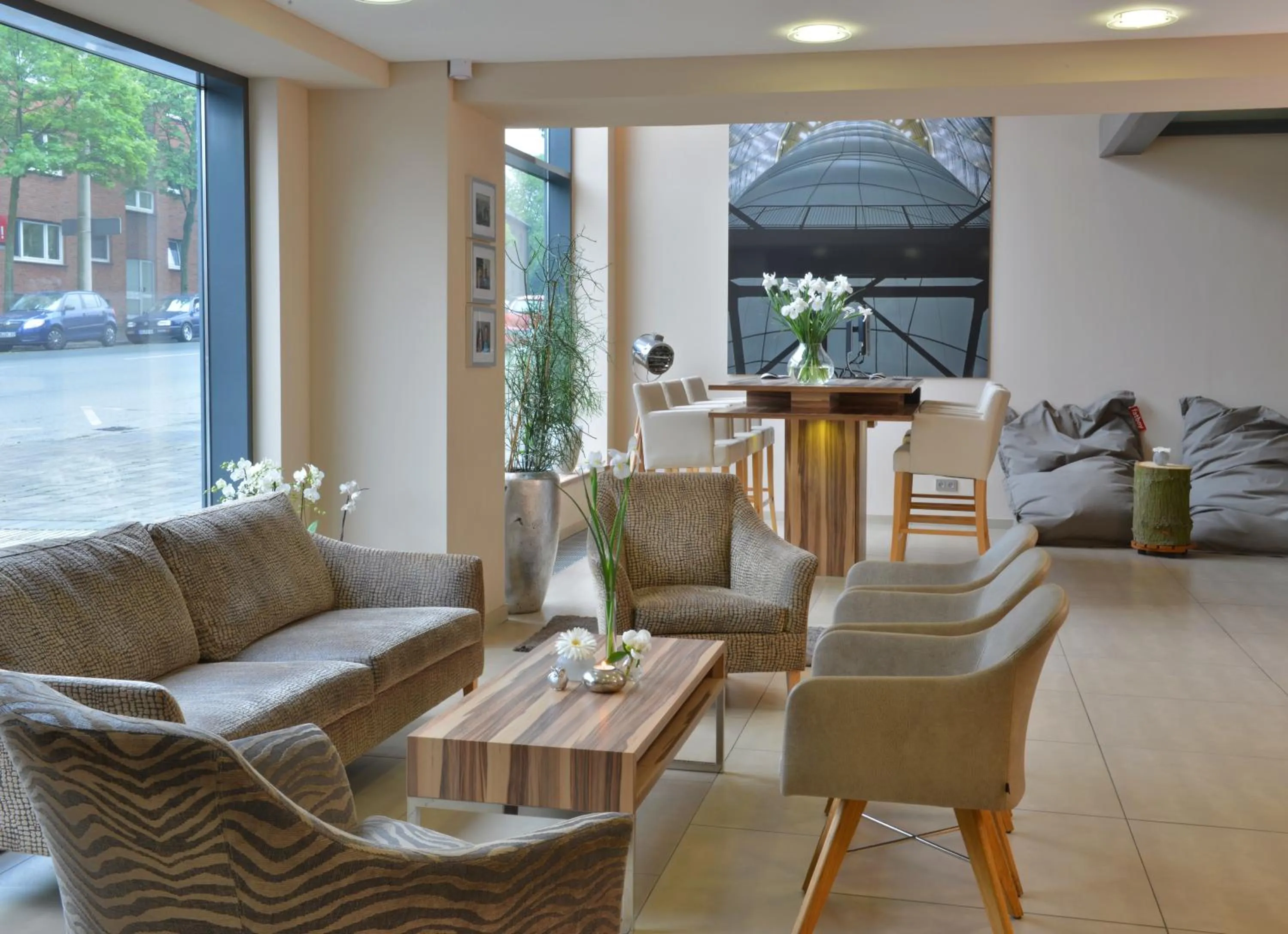 Lobby or reception in Parkhotel Oberhausen