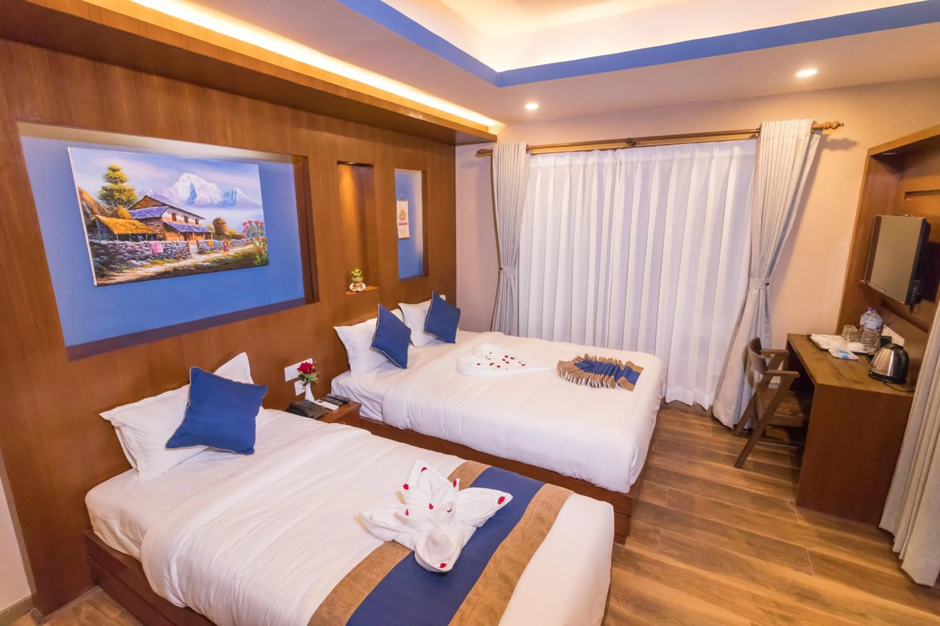 Bedroom, Bed in Himalayan Suite Hotel