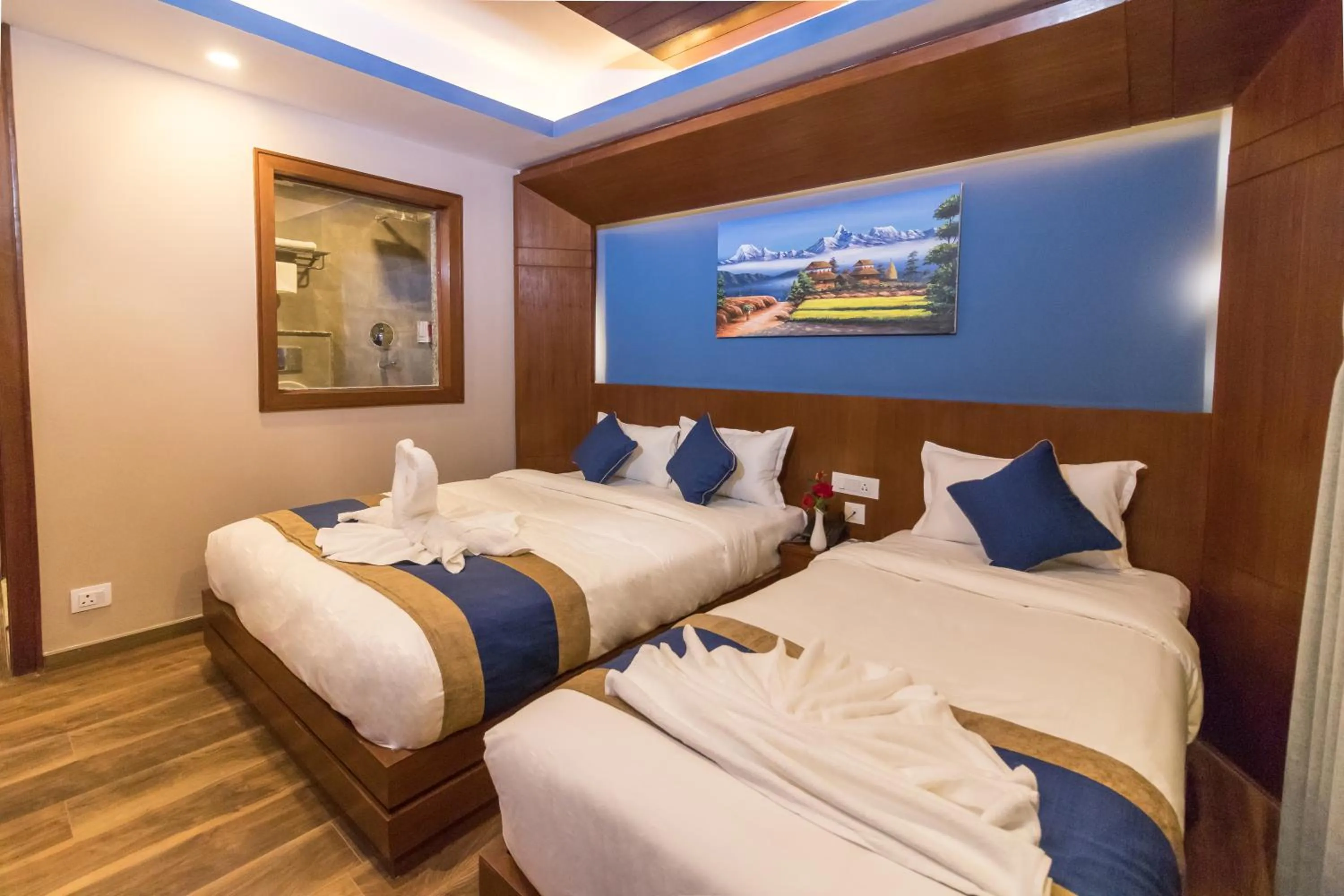 Bedroom, Bed in Himalayan Suite Hotel