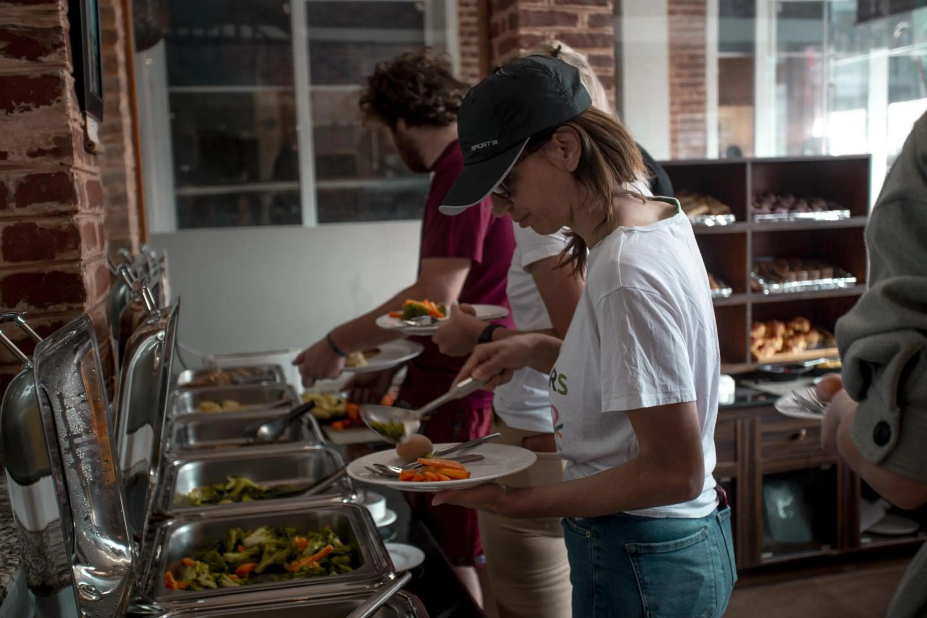 Buffet breakfast in Himalayan Suite Hotel