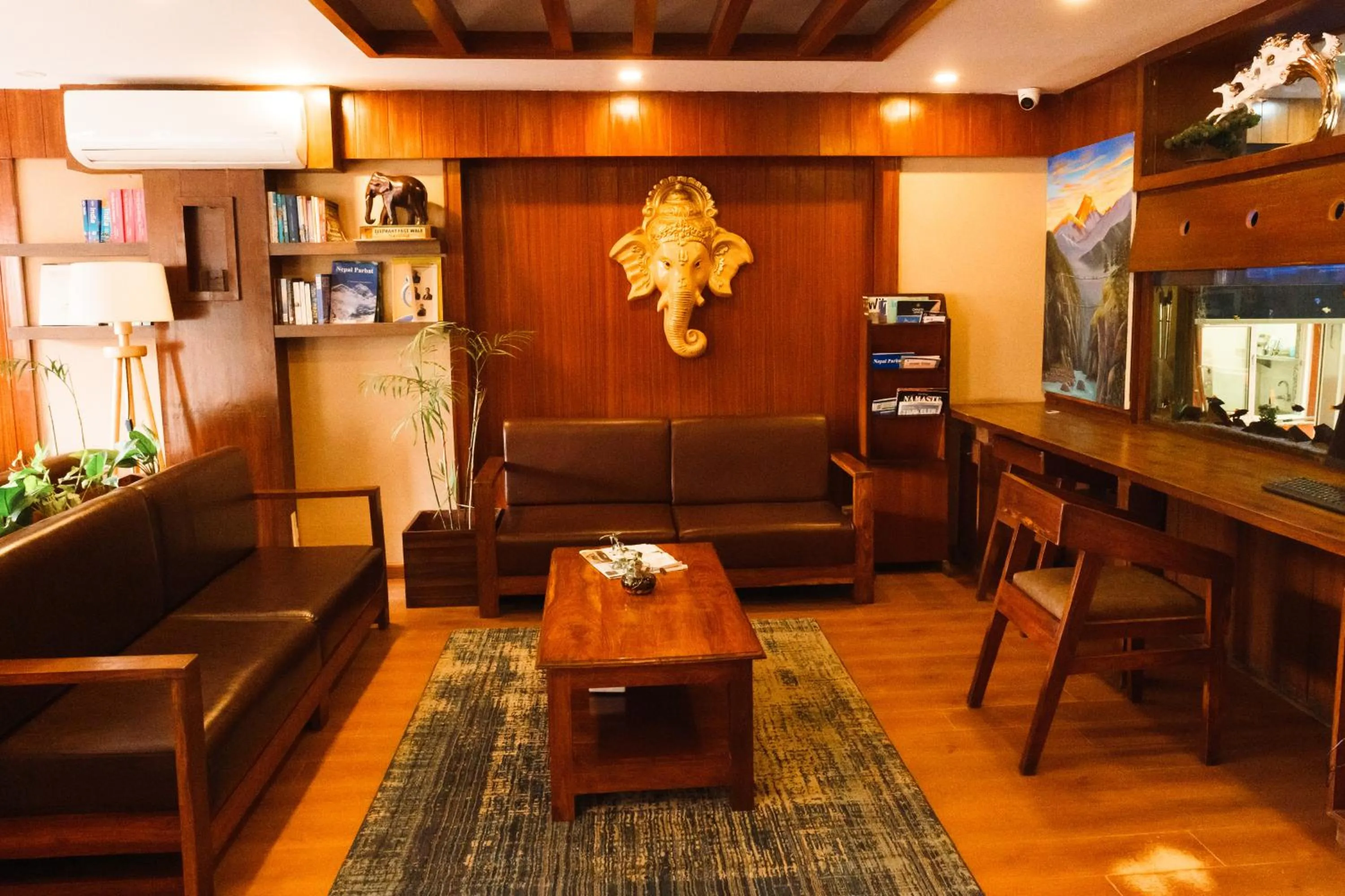 Lobby or reception in Himalayan Suite Hotel