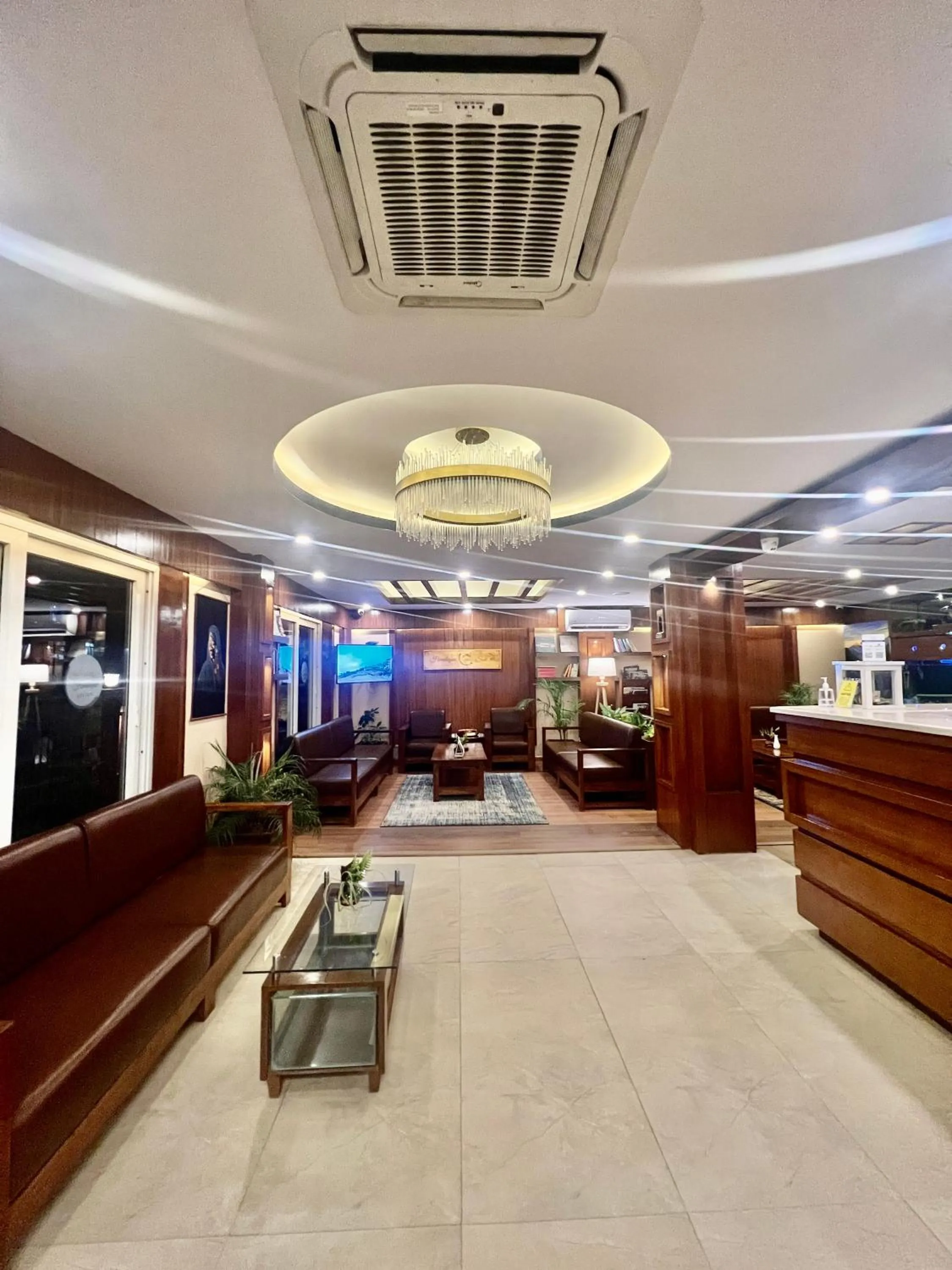 Lobby or reception in Himalayan Suite Hotel