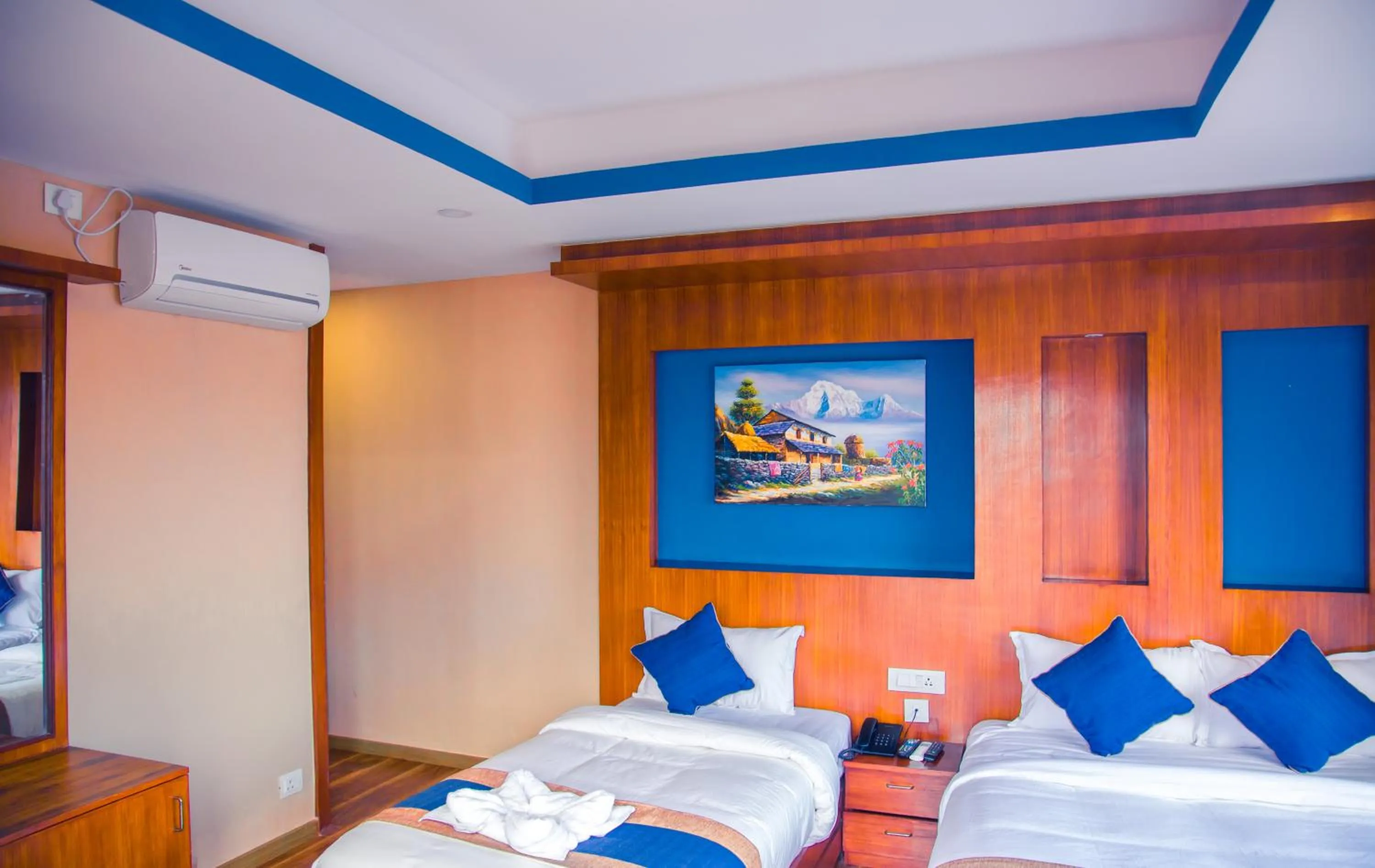 Bedroom, Bed in Himalayan Suite Hotel