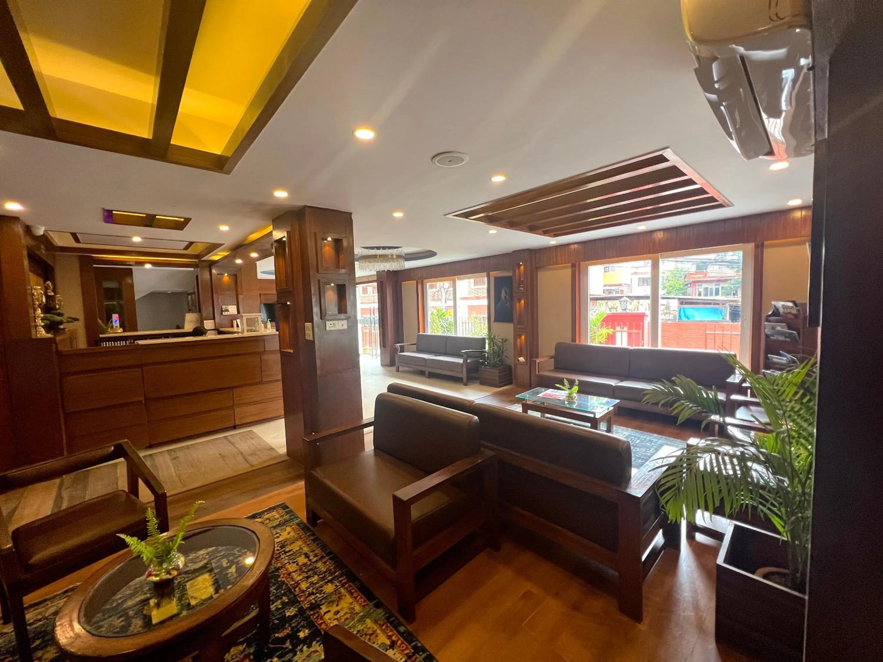 Lobby or reception in Himalayan Suite Hotel