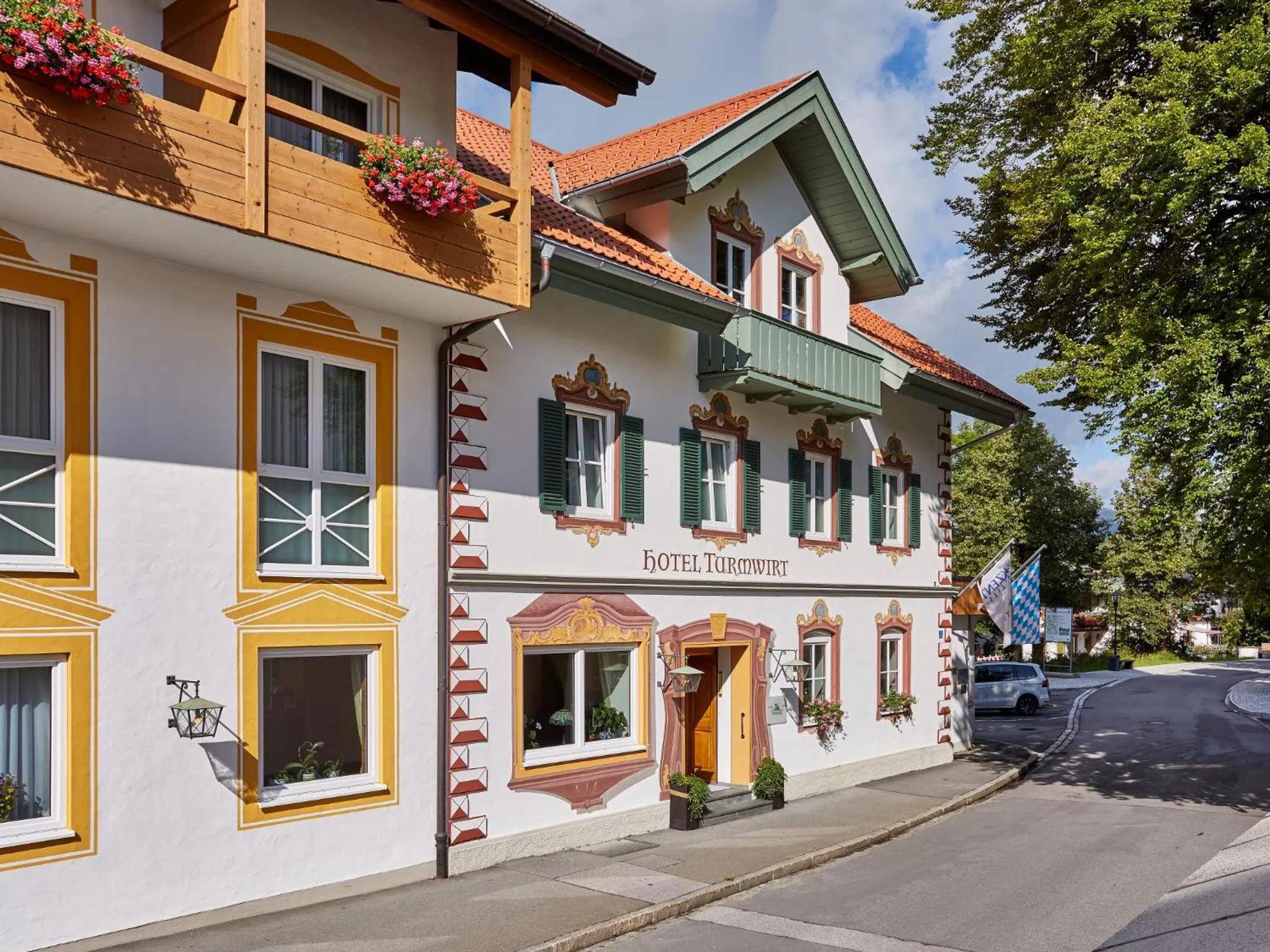 Property Building in AKZENT Hotel Turmwirt ***S