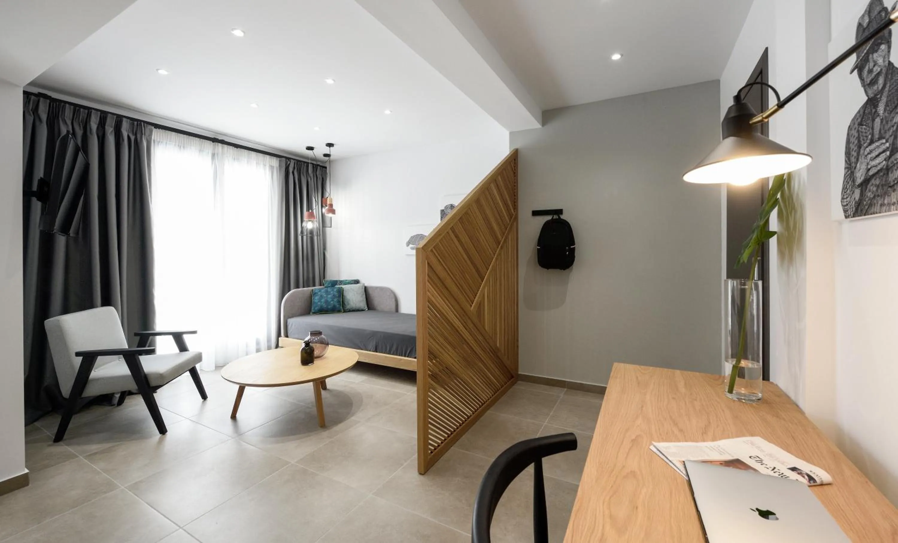 Living room in Pillow urban stay