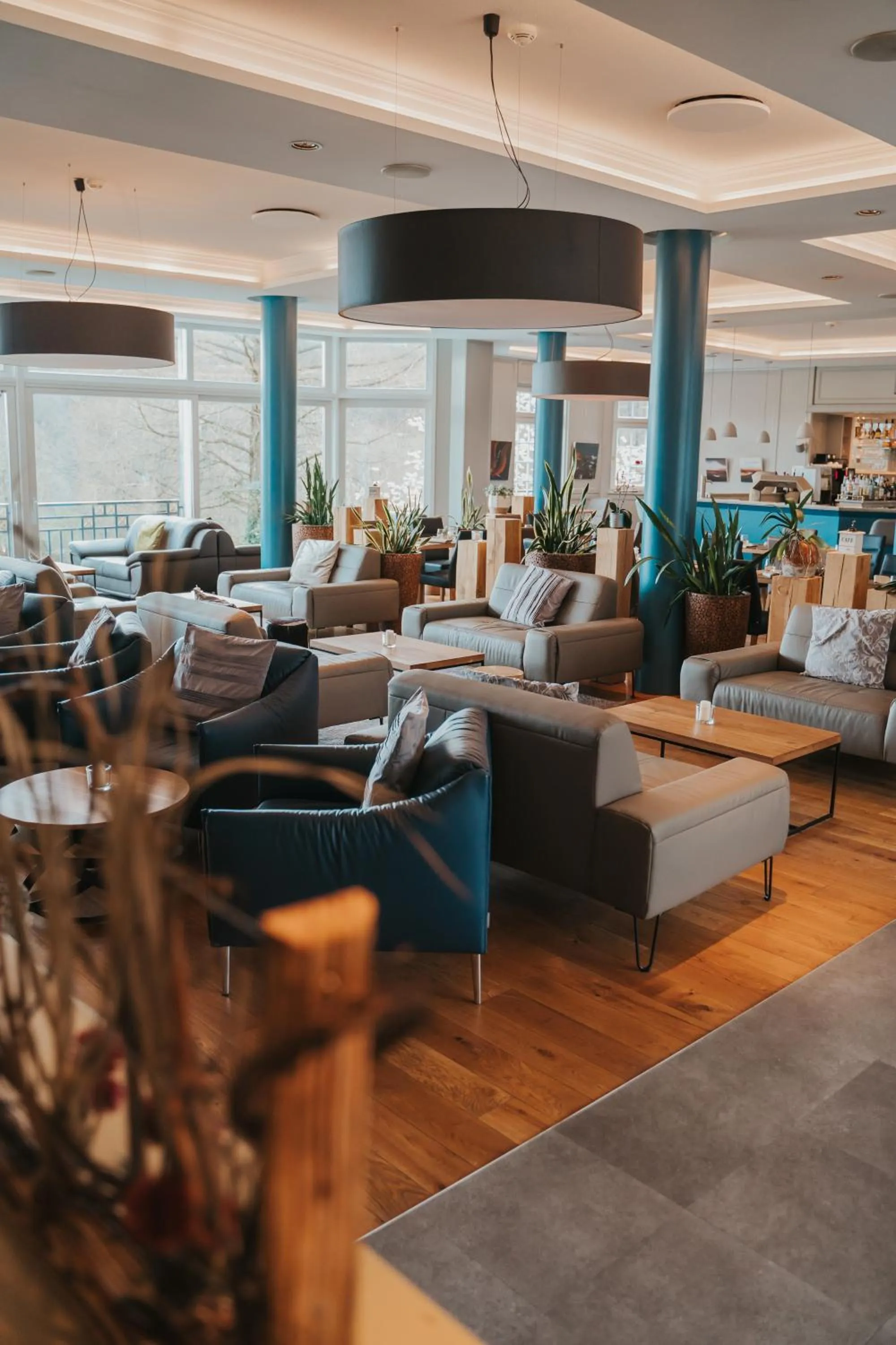 Restaurant/places to eat in Hotel Hofgut Georgenthal