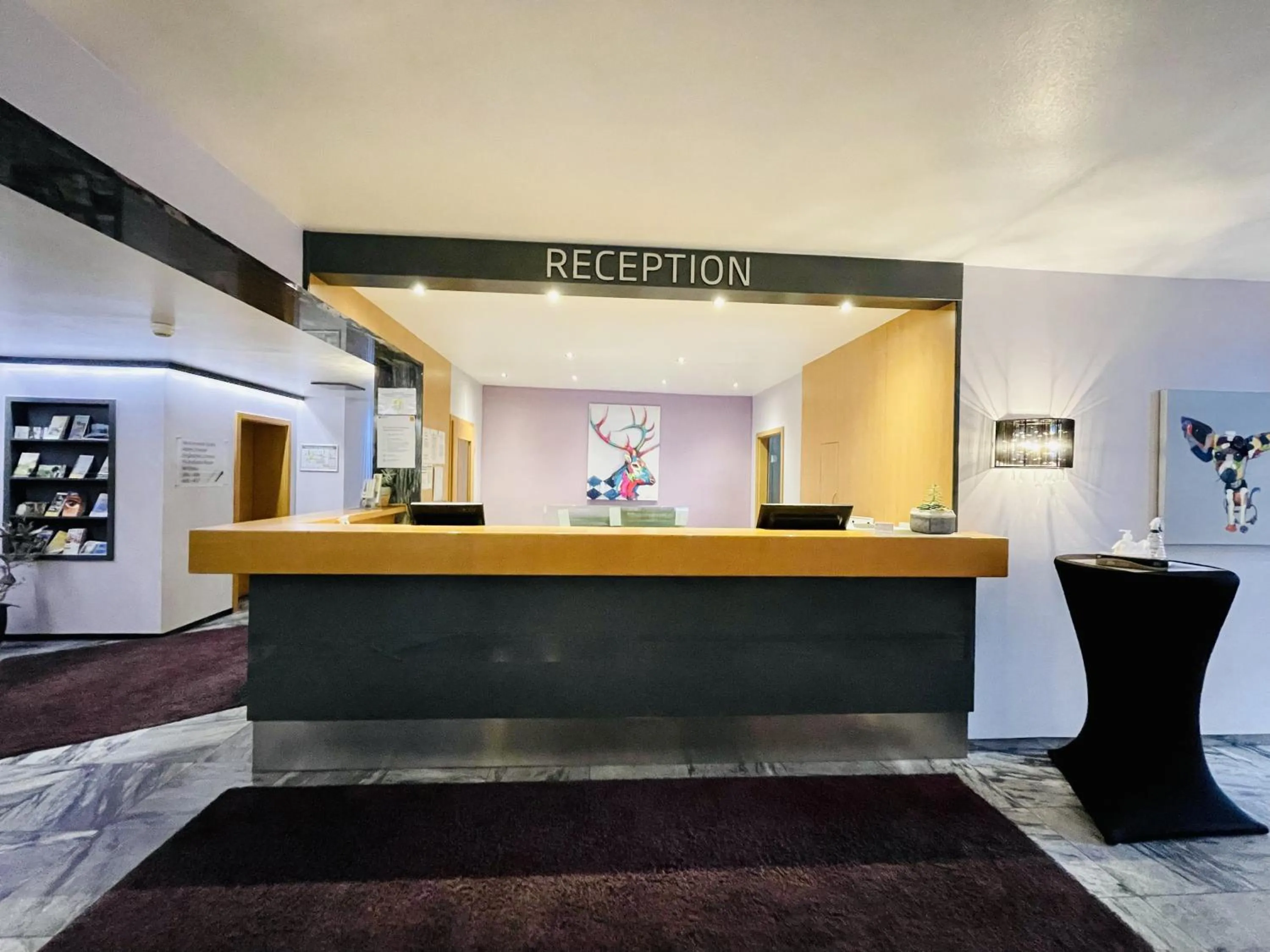 Lobby or reception in Schloss Hotel Herborn