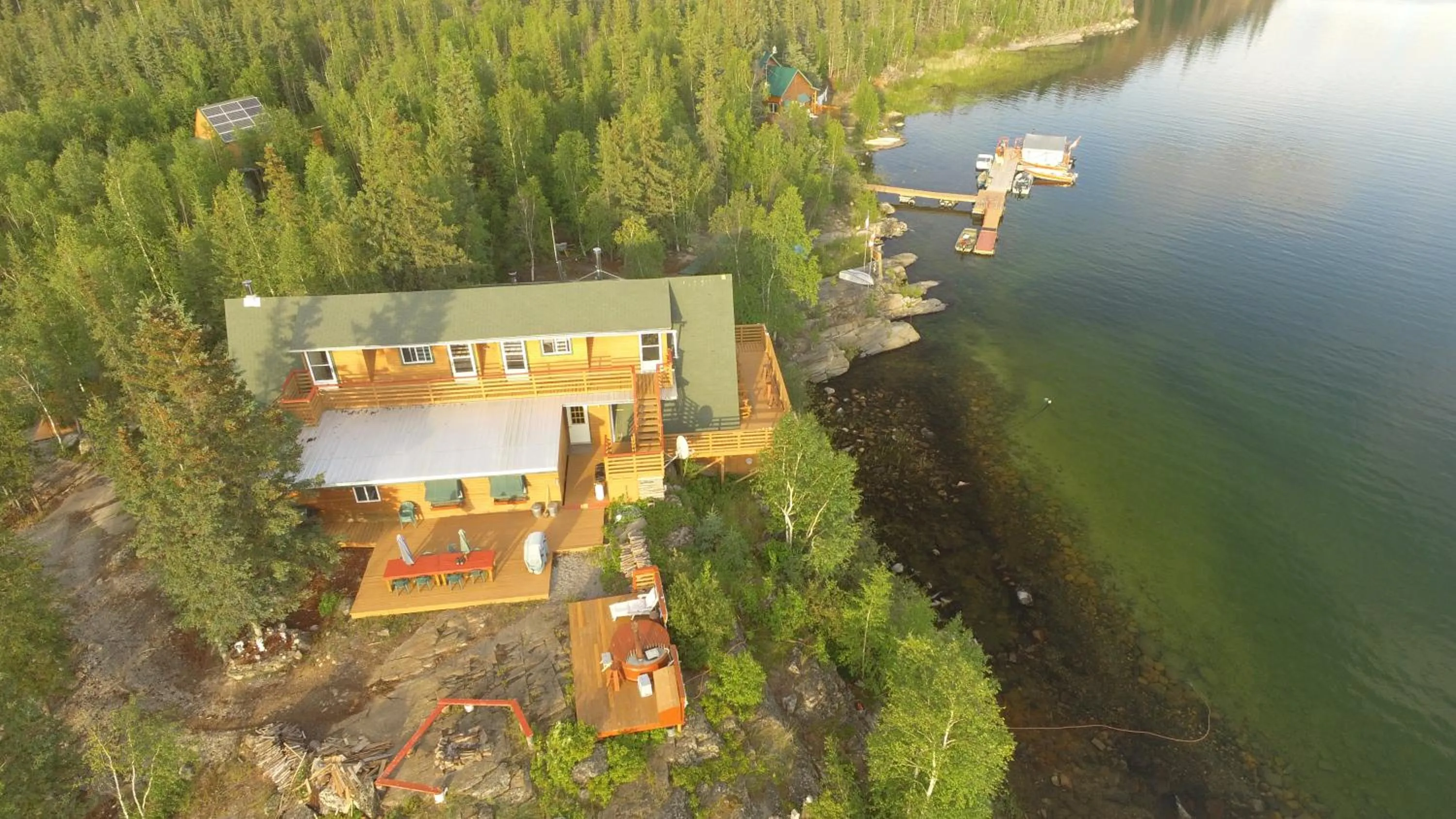 Bird's eye view in Yellow Dog Lodge, Inc.