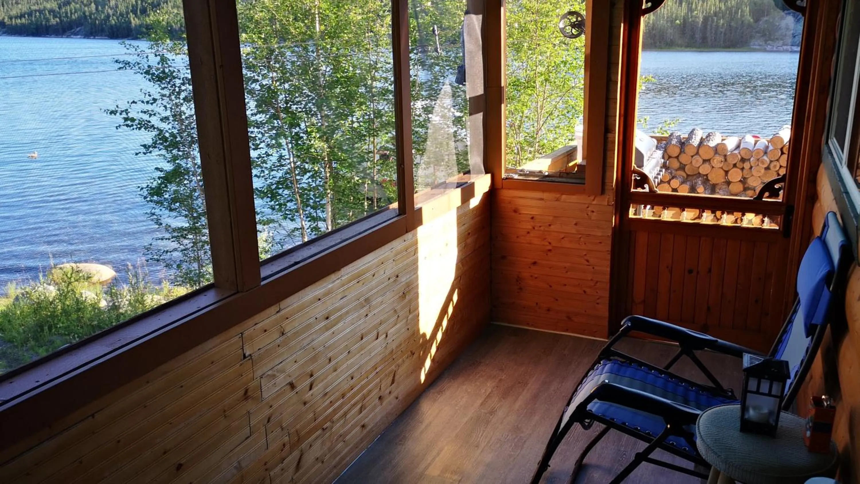 Balcony/Terrace in Yellow Dog Lodge, Inc.