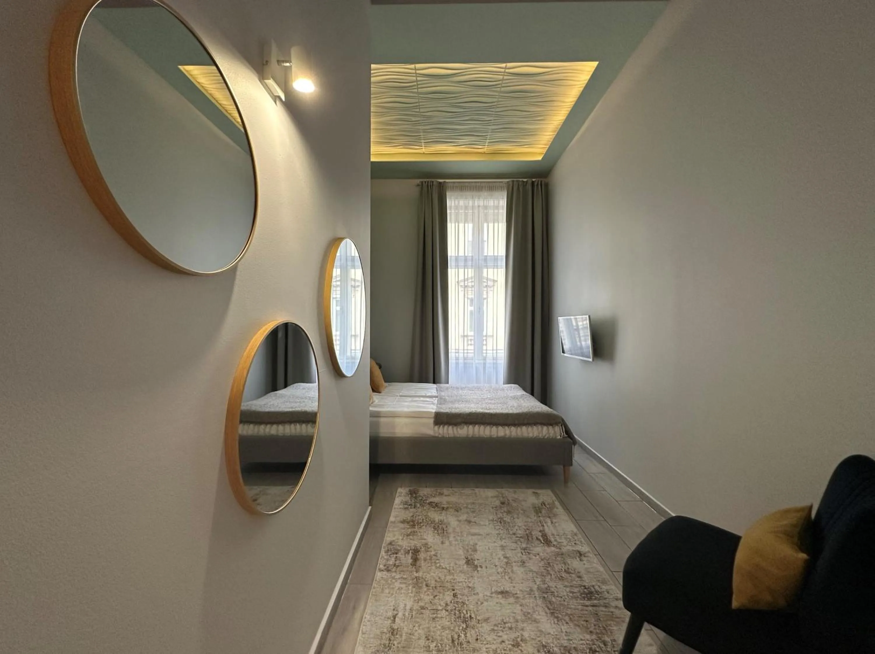 Bed in Butik Life Hotel & Apartments