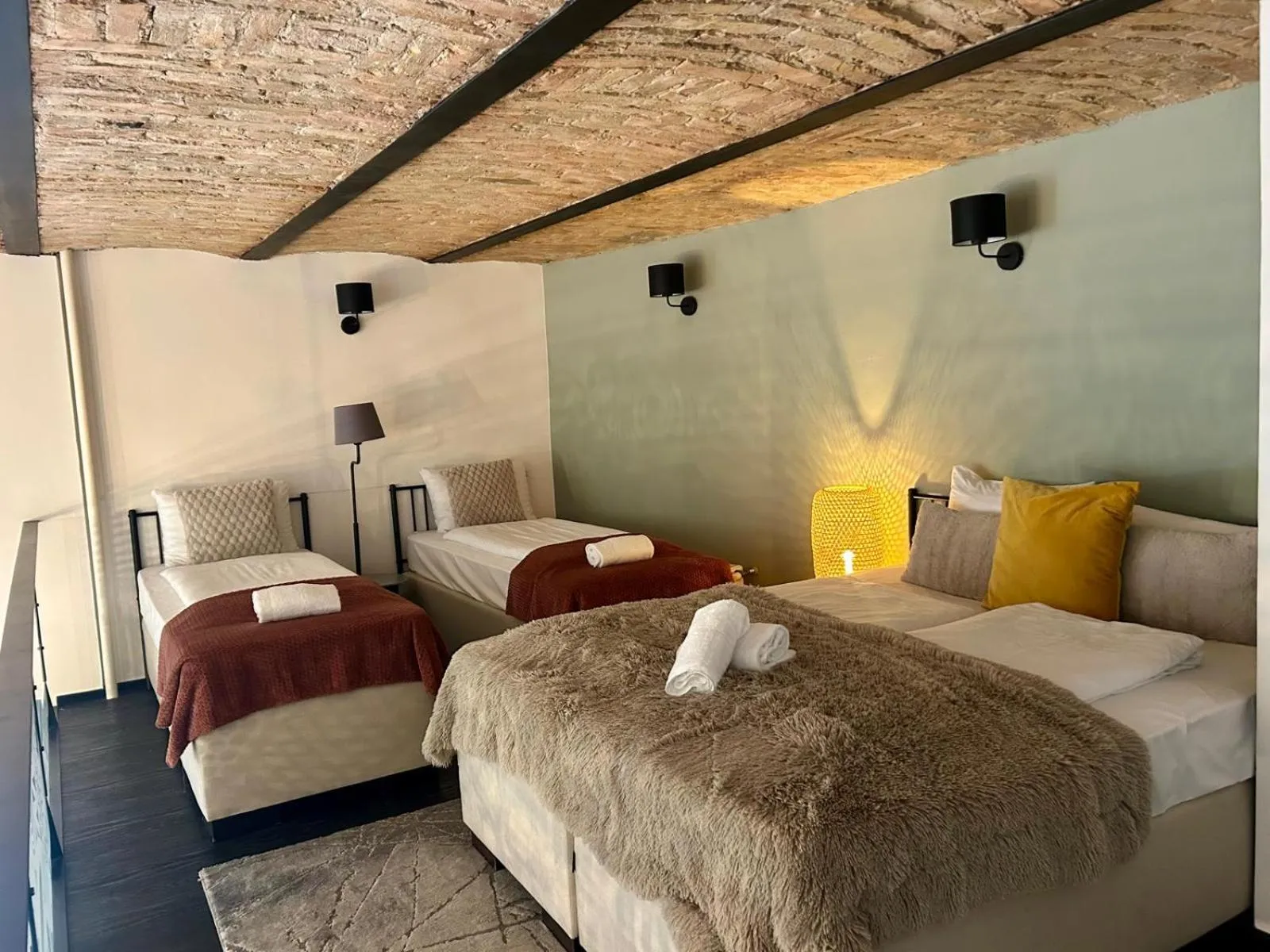 Bed in Butik Life Hotel & Apartments