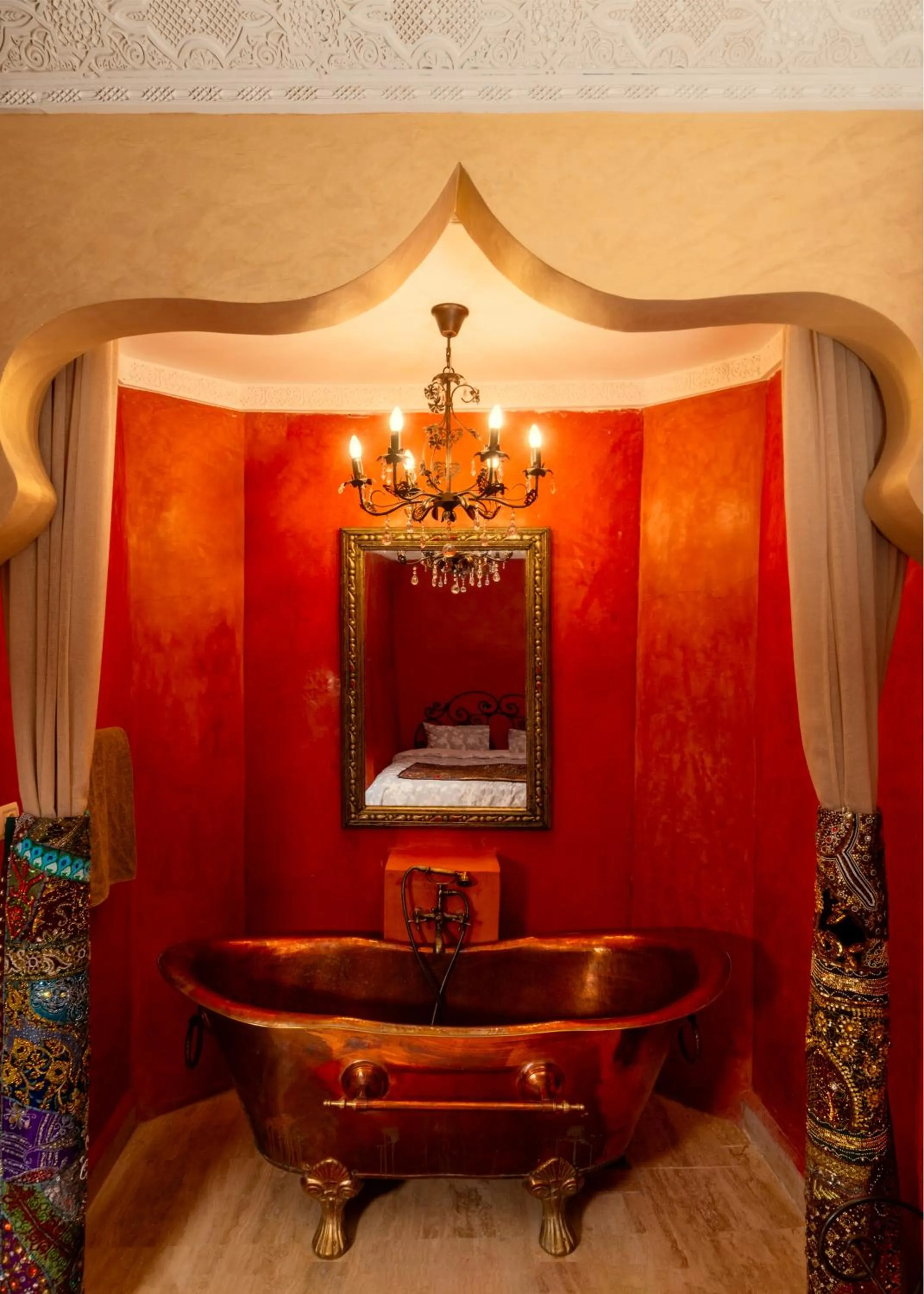 Bathroom in Riad Roxanne