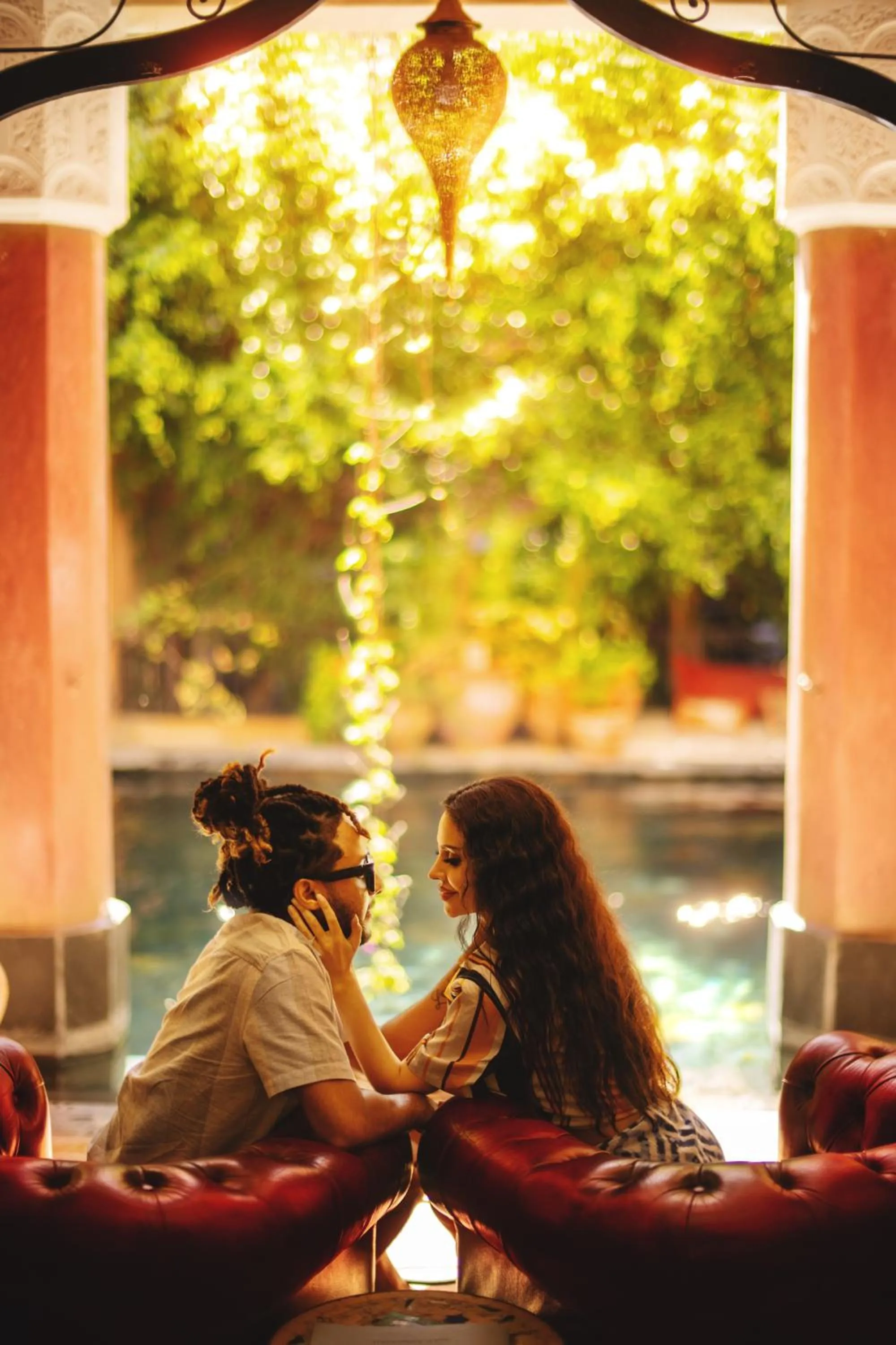 Garden in Riad Roxanne