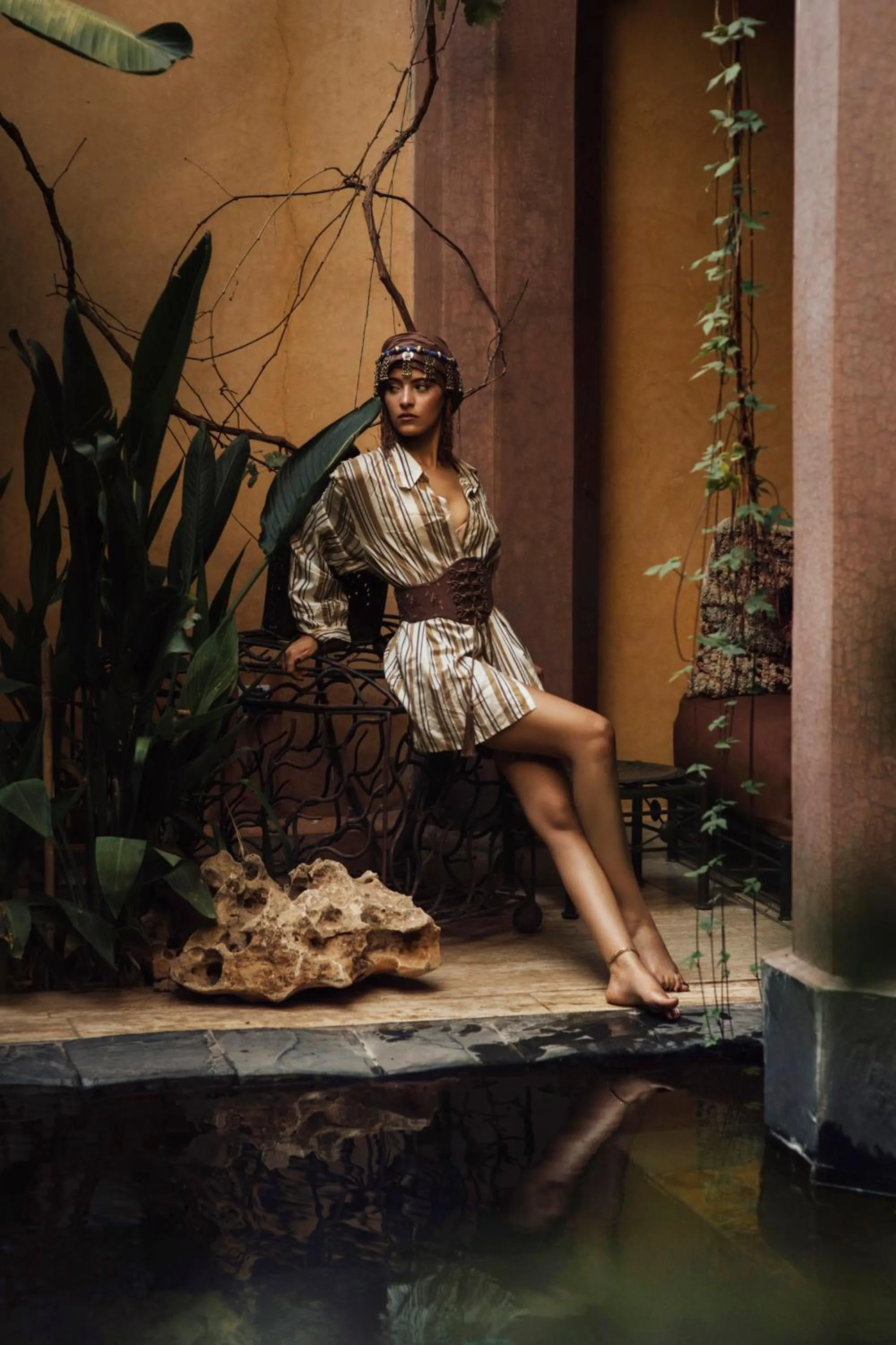 Garden in Riad Roxanne