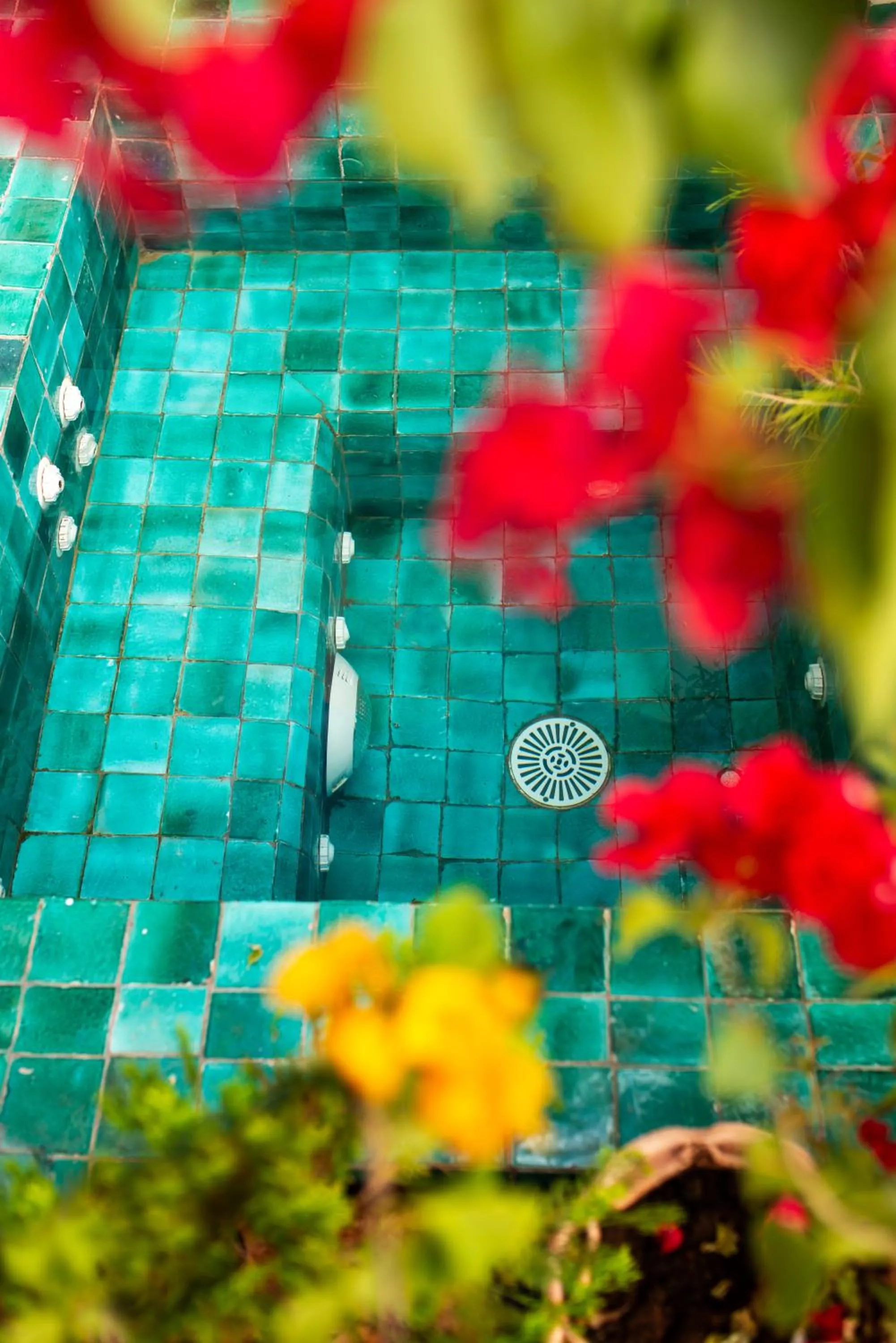 Bird's eye view in Riad Roxanne