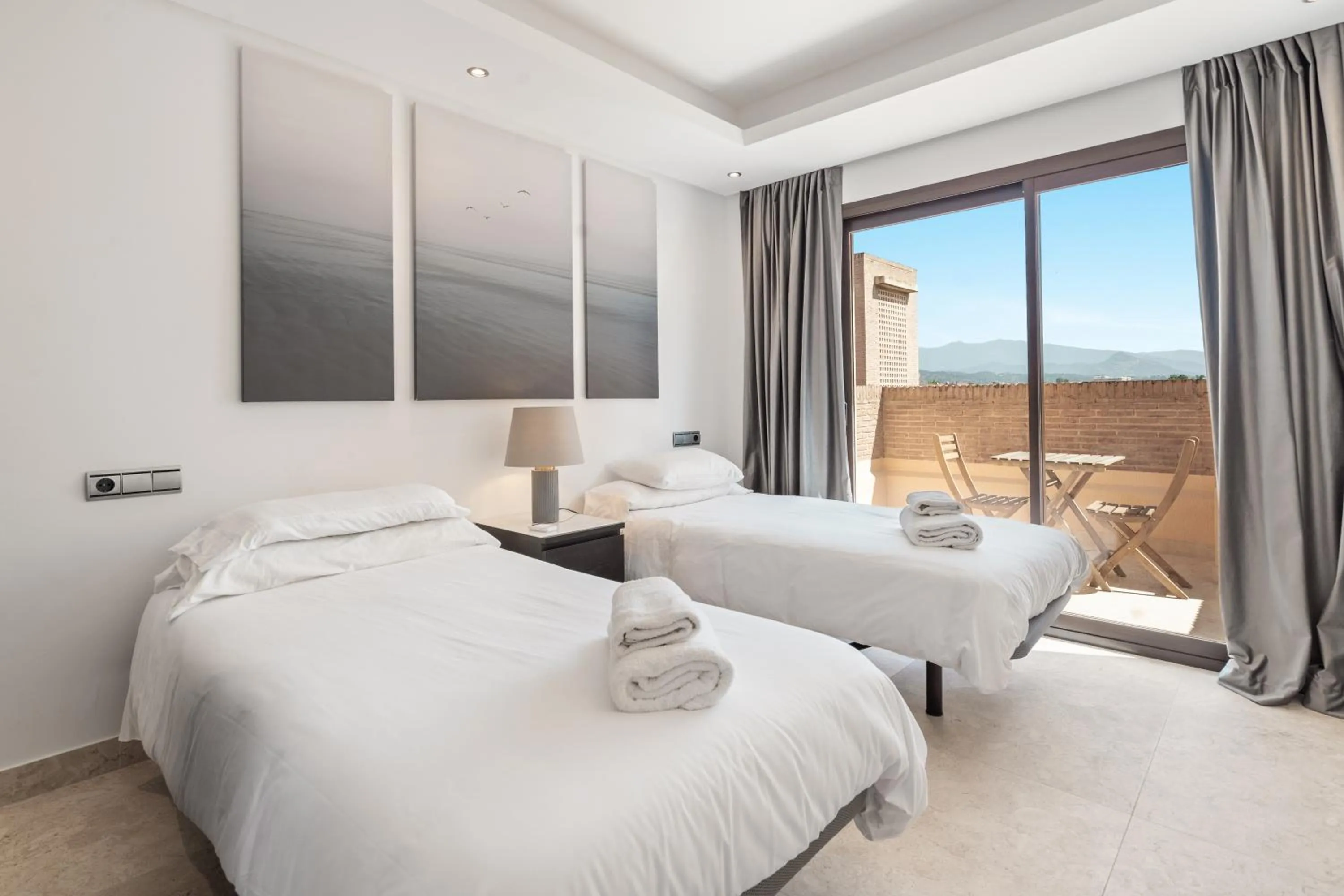 Bed in Bahía Boutique Apartments