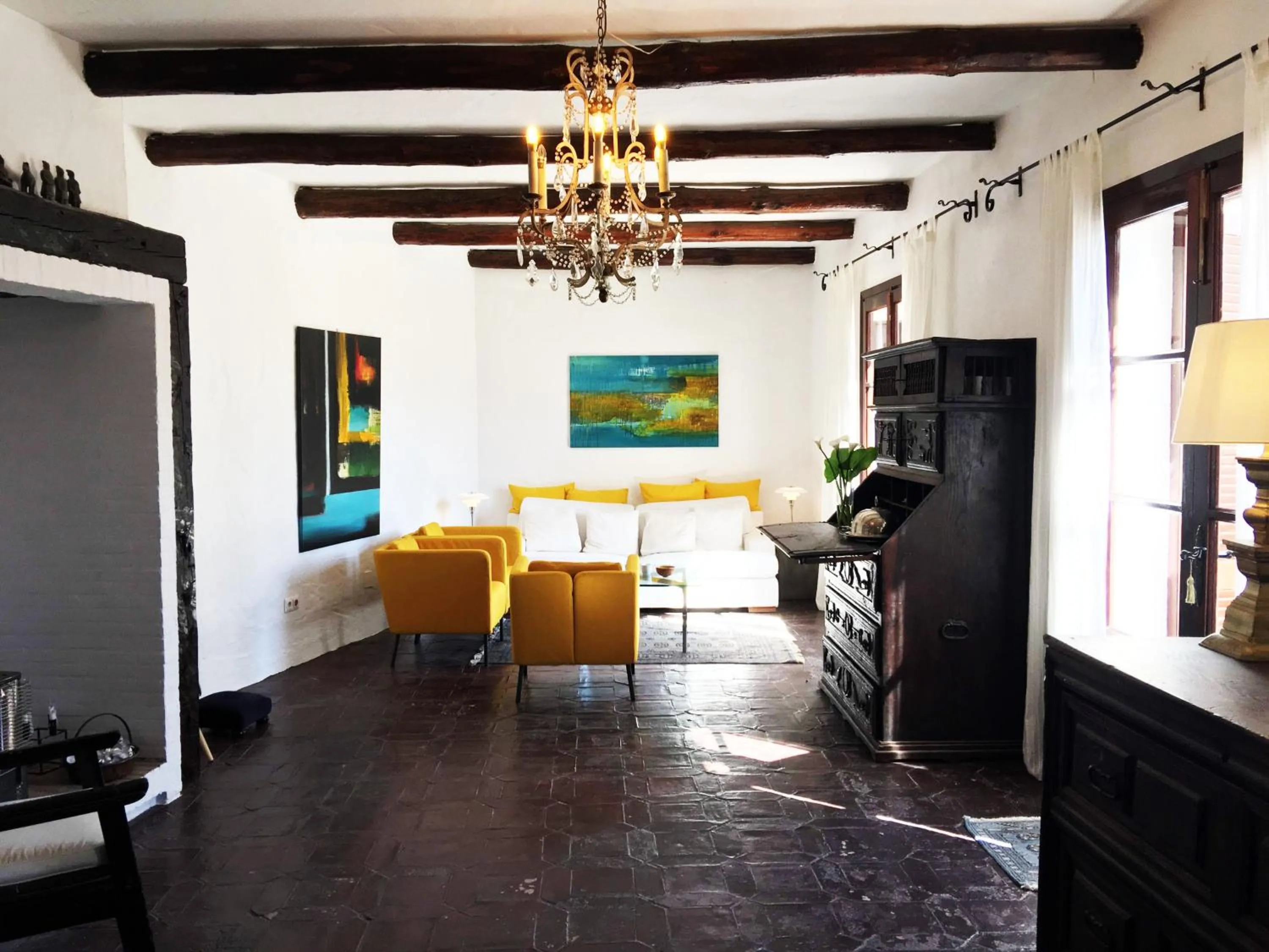 Seating area in El Molino Estepona