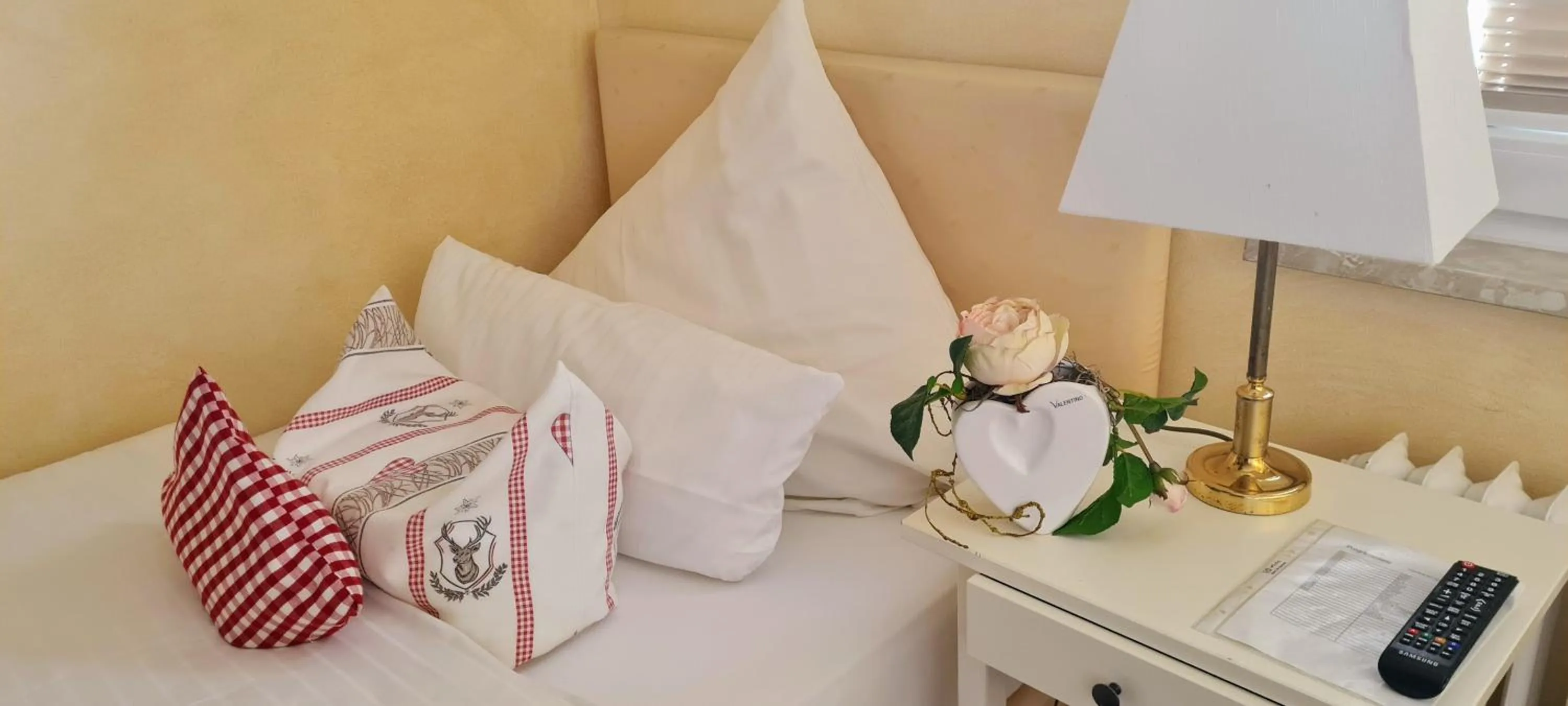 Bed in Hotel Villa Verde