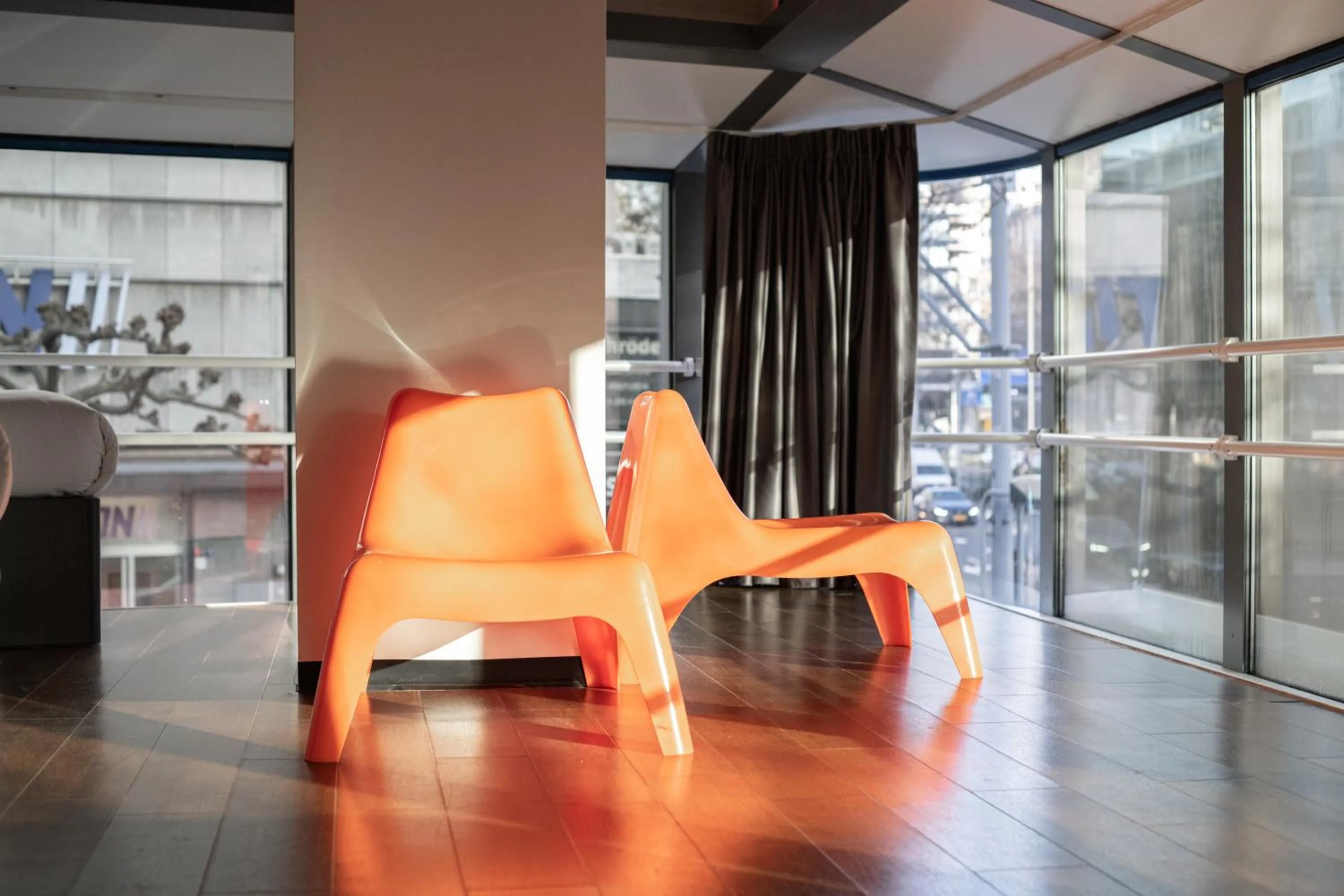 Bedroom in easyHotel Rotterdam City Centre