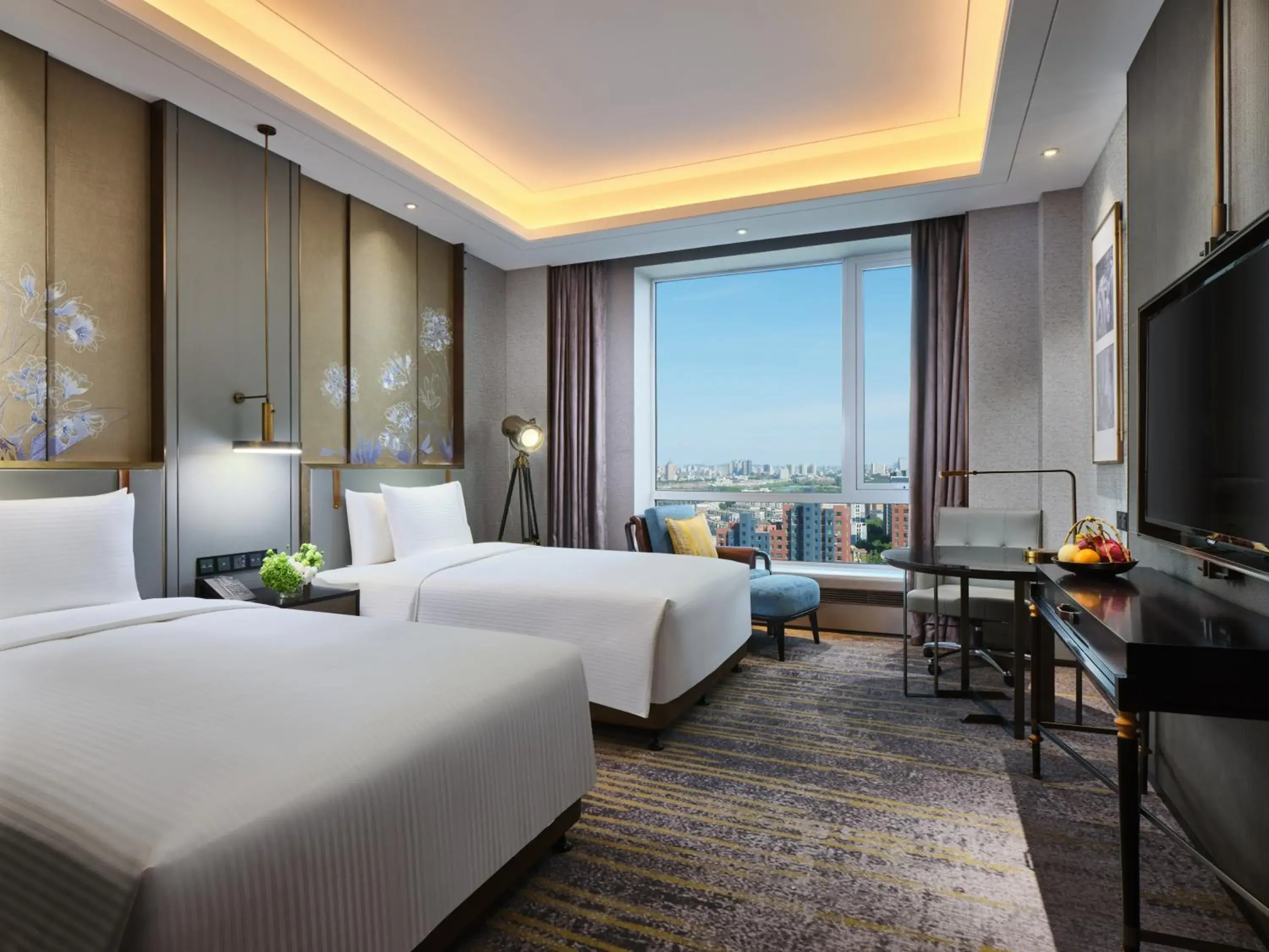 Superior Luxury Twin Room in Wanda Vista Changchun Superior Luxury Twin Room in Wanda Vista Changchun
