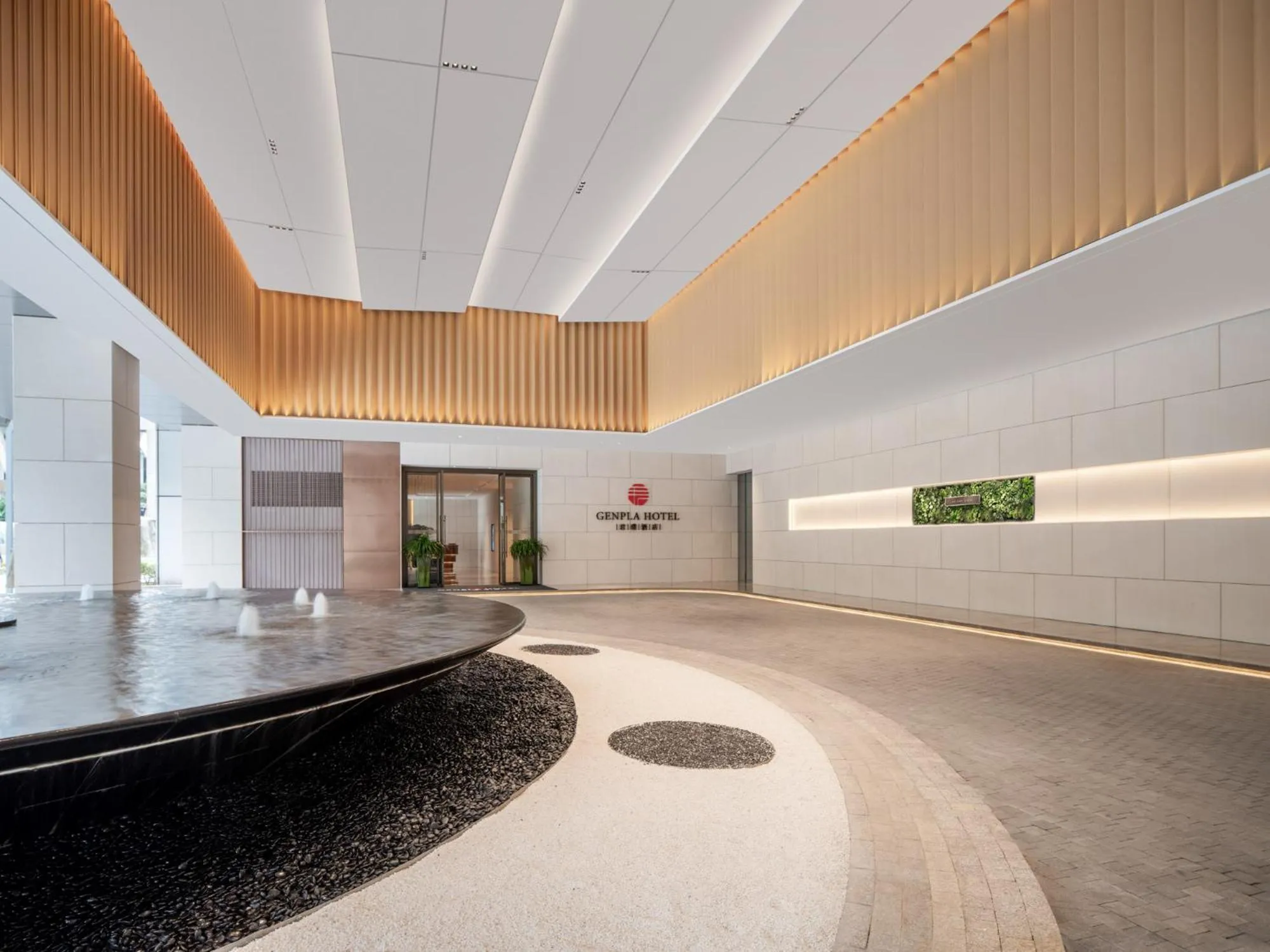 Facade/entrance in Genpla Hotel Shenzhen Nanshan