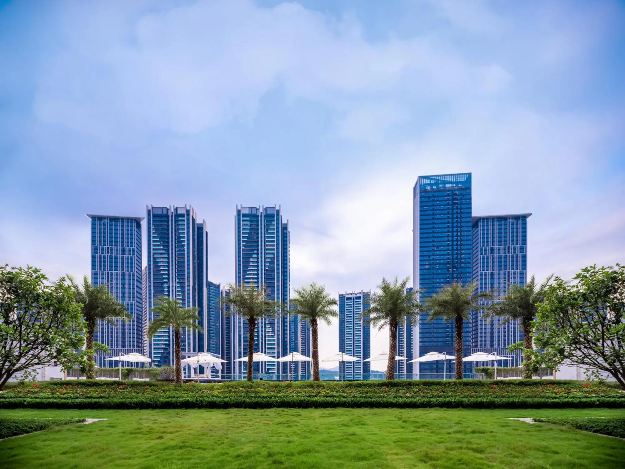 Garden in Genpla Hotel Shenzhen Nanshan