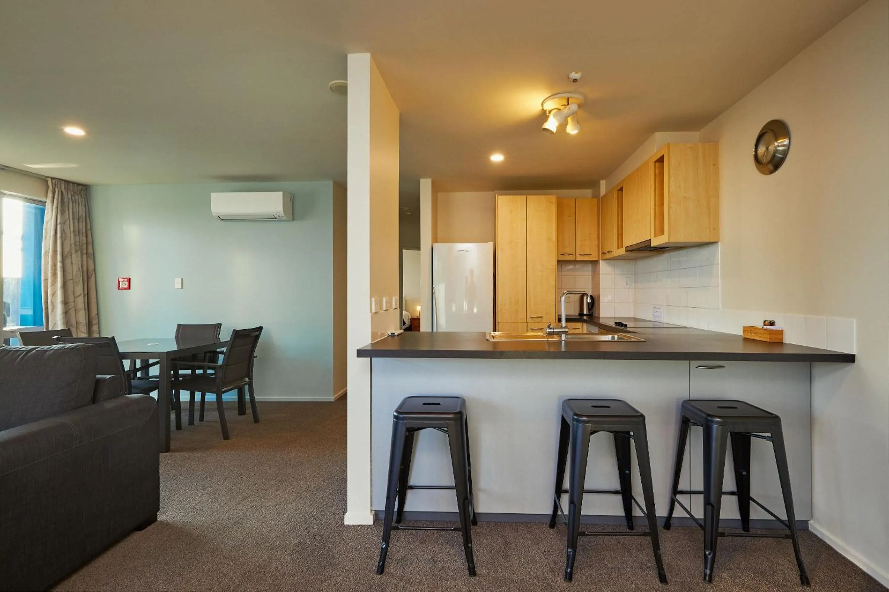Kitchen or kitchenette in Kaikoura Luxury Apartments - Formerly Waves Luxury Apartments
