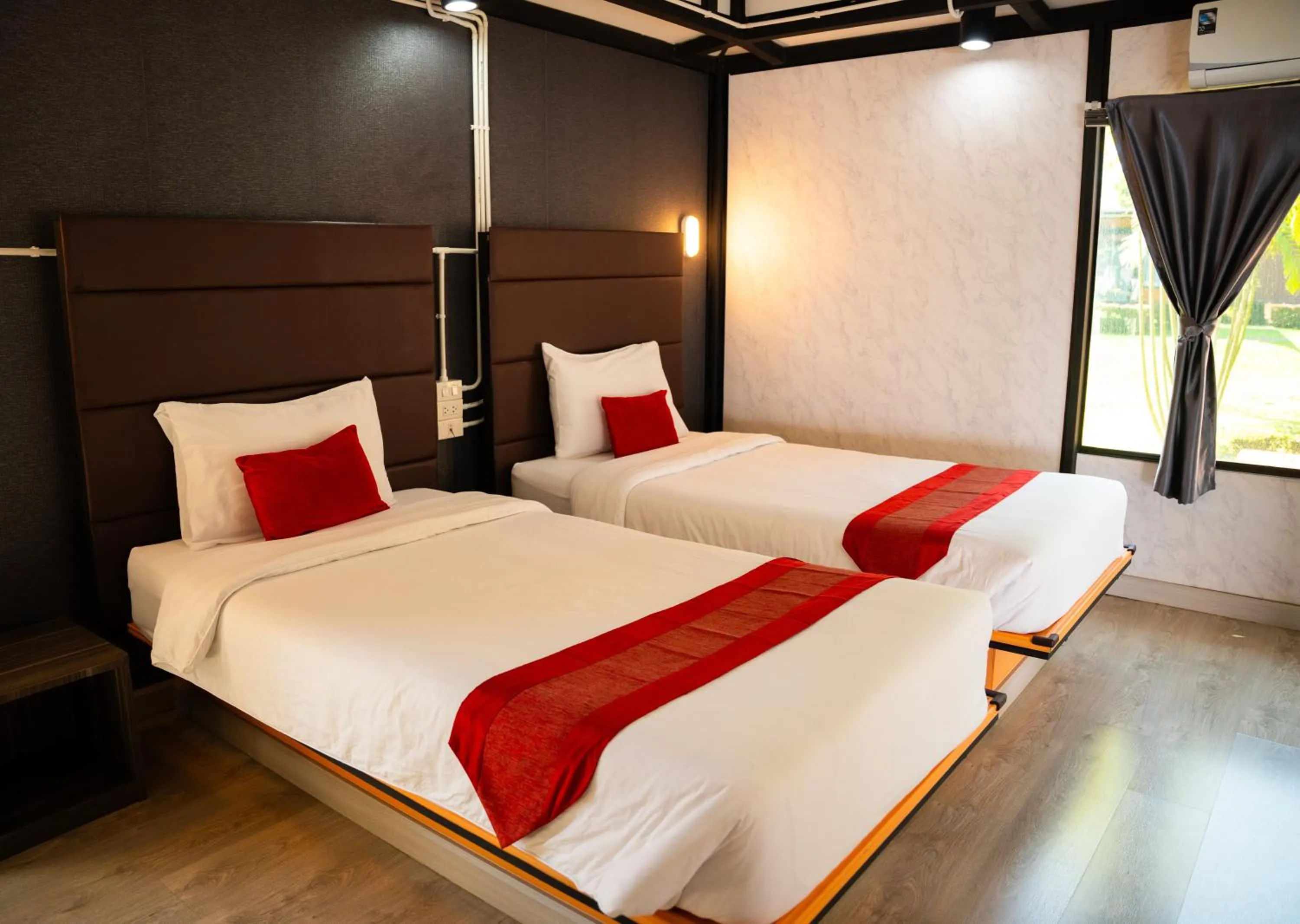 Bed in AKKARA RESORT&VILLA