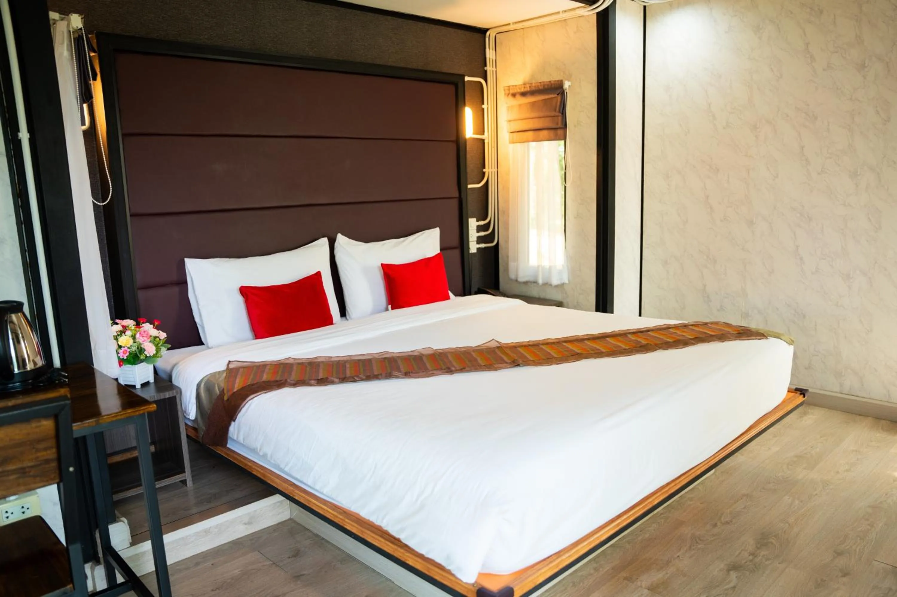 Bed in AKKARA RESORT&VILLA