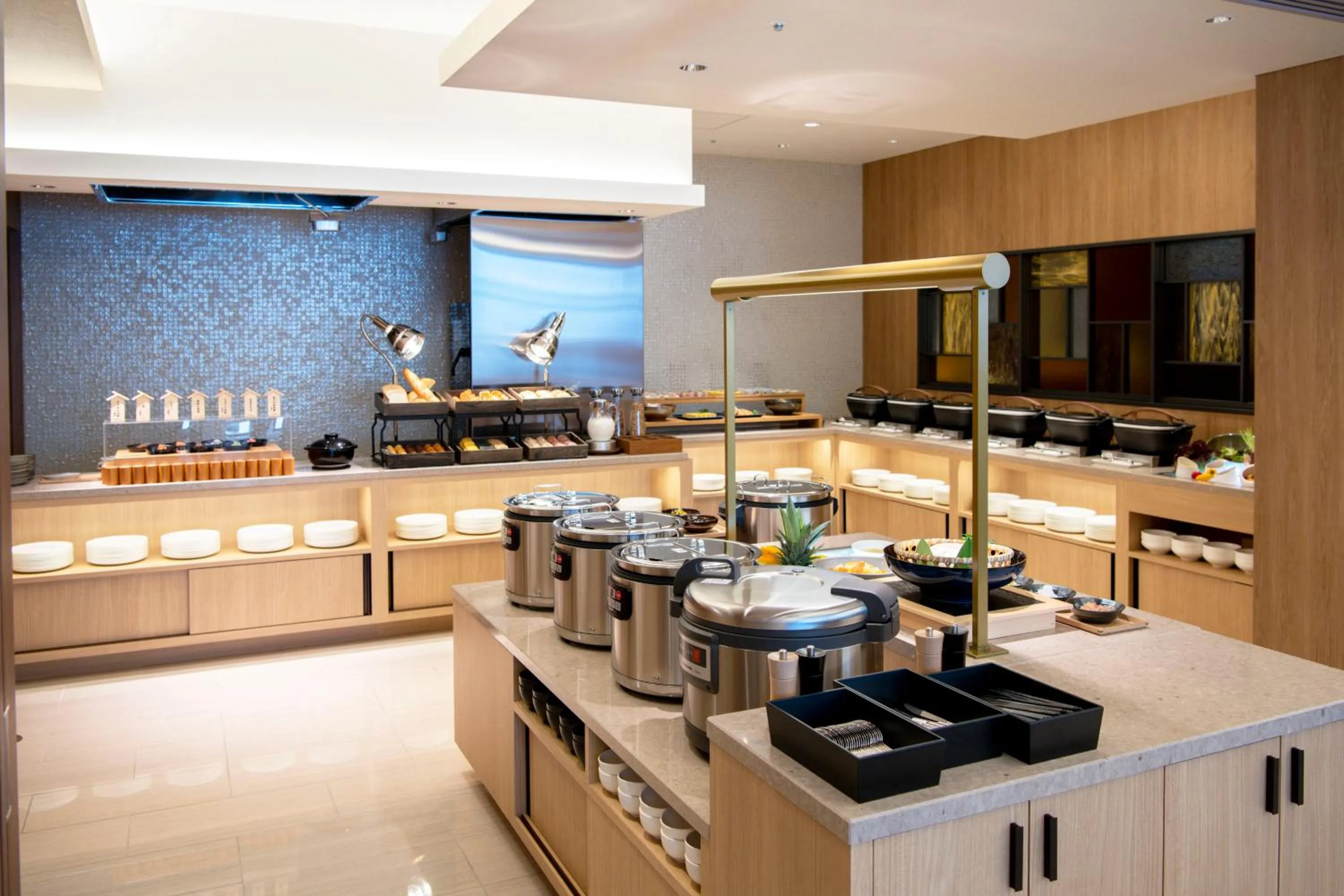 Buffet breakfast in Asakusa Tobu Hotel