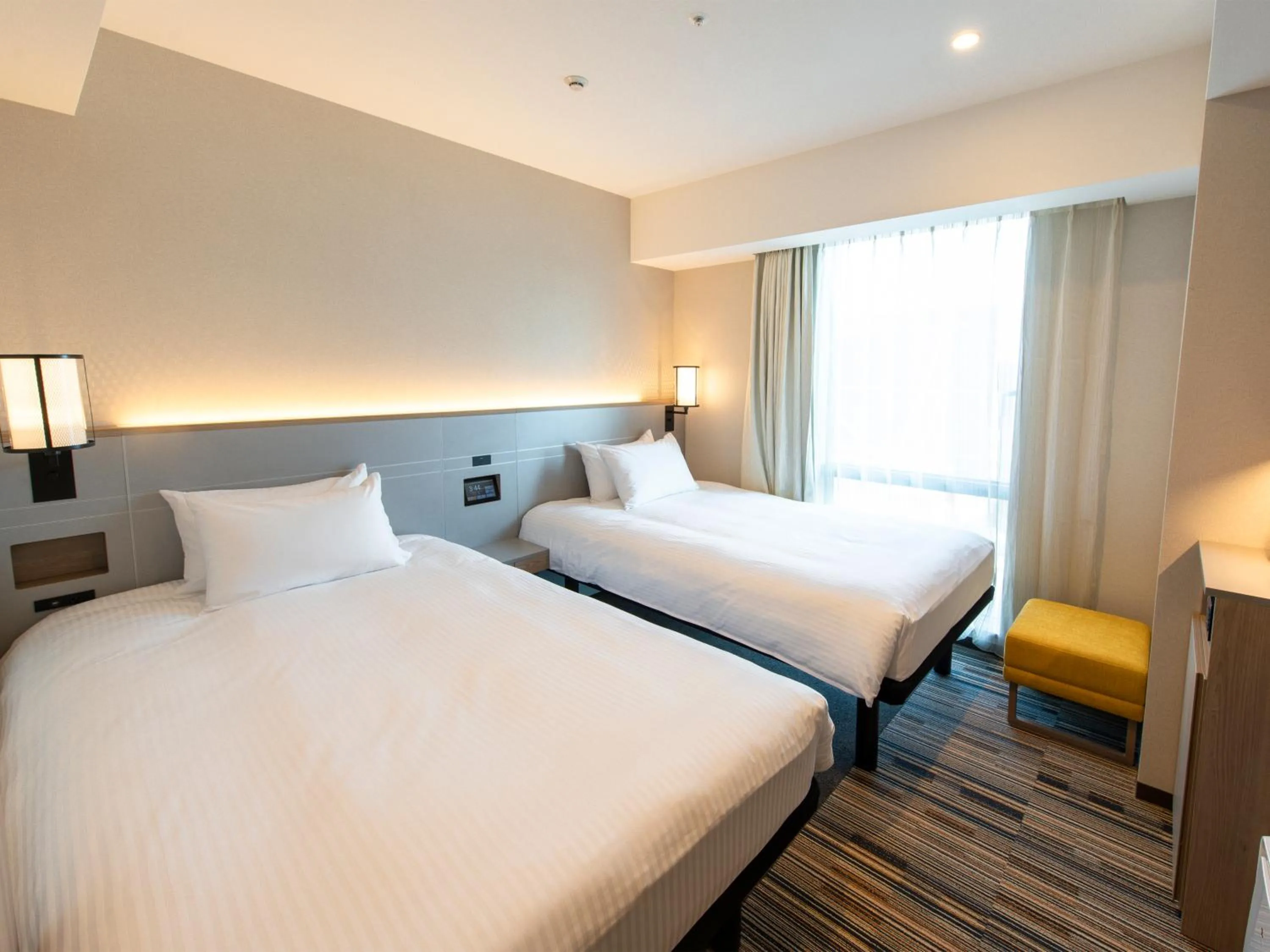 Bed in Asakusa Tobu Hotel