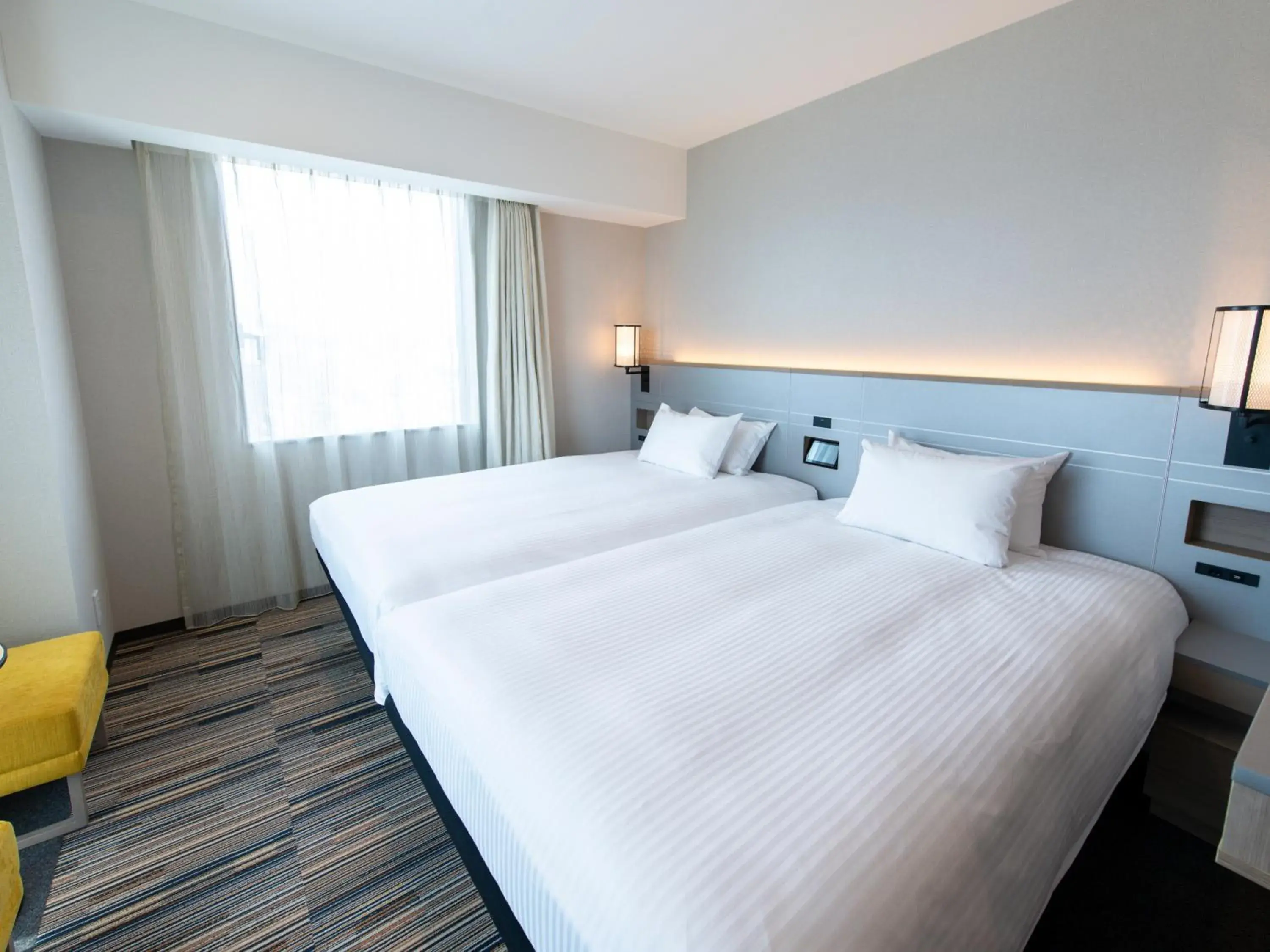 Corner Twin Room A in Asakusa Tobu Hotel Corner Twin Room A in Asakusa Tobu Hotel