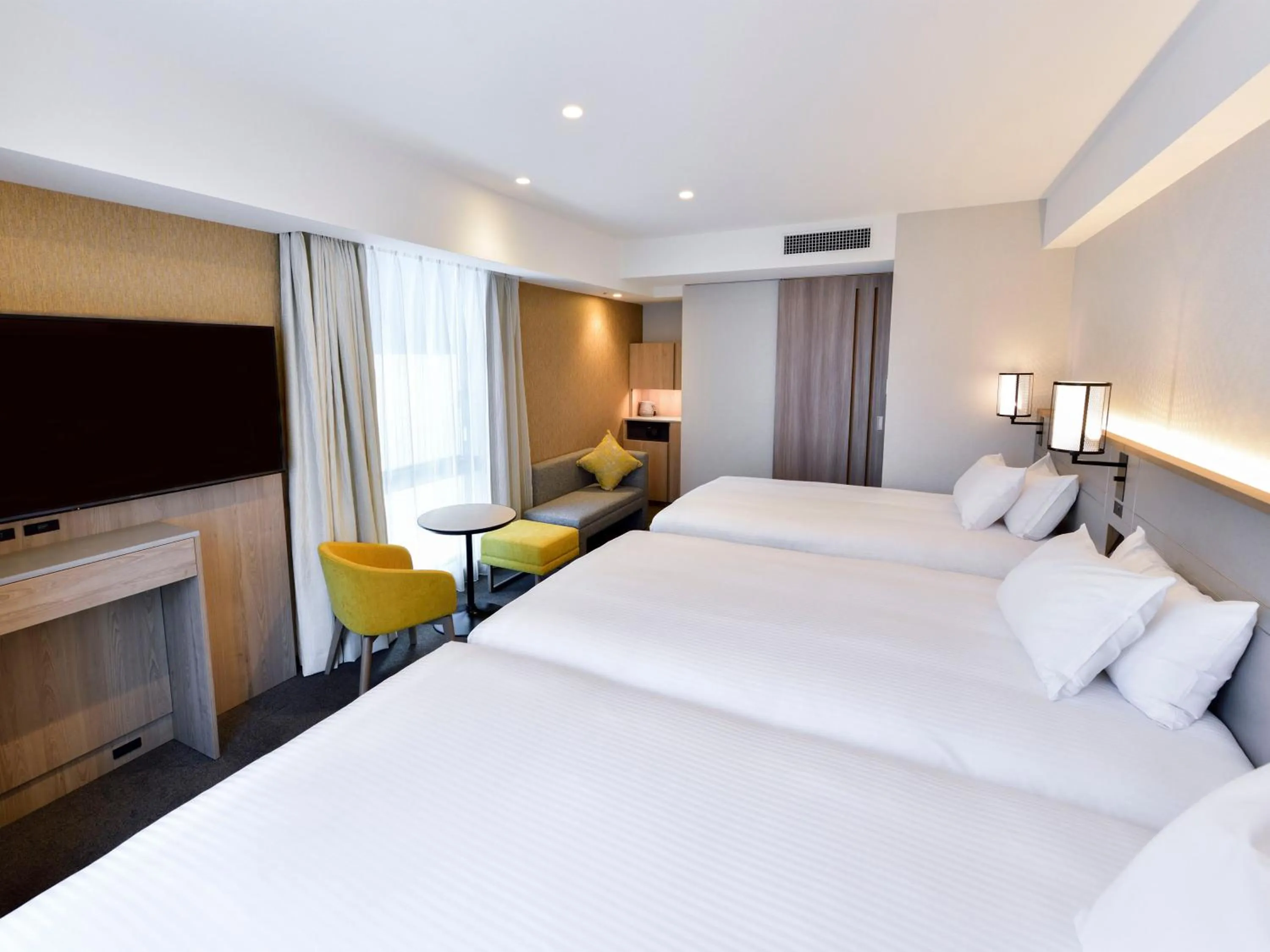 Bed in Asakusa Tobu Hotel