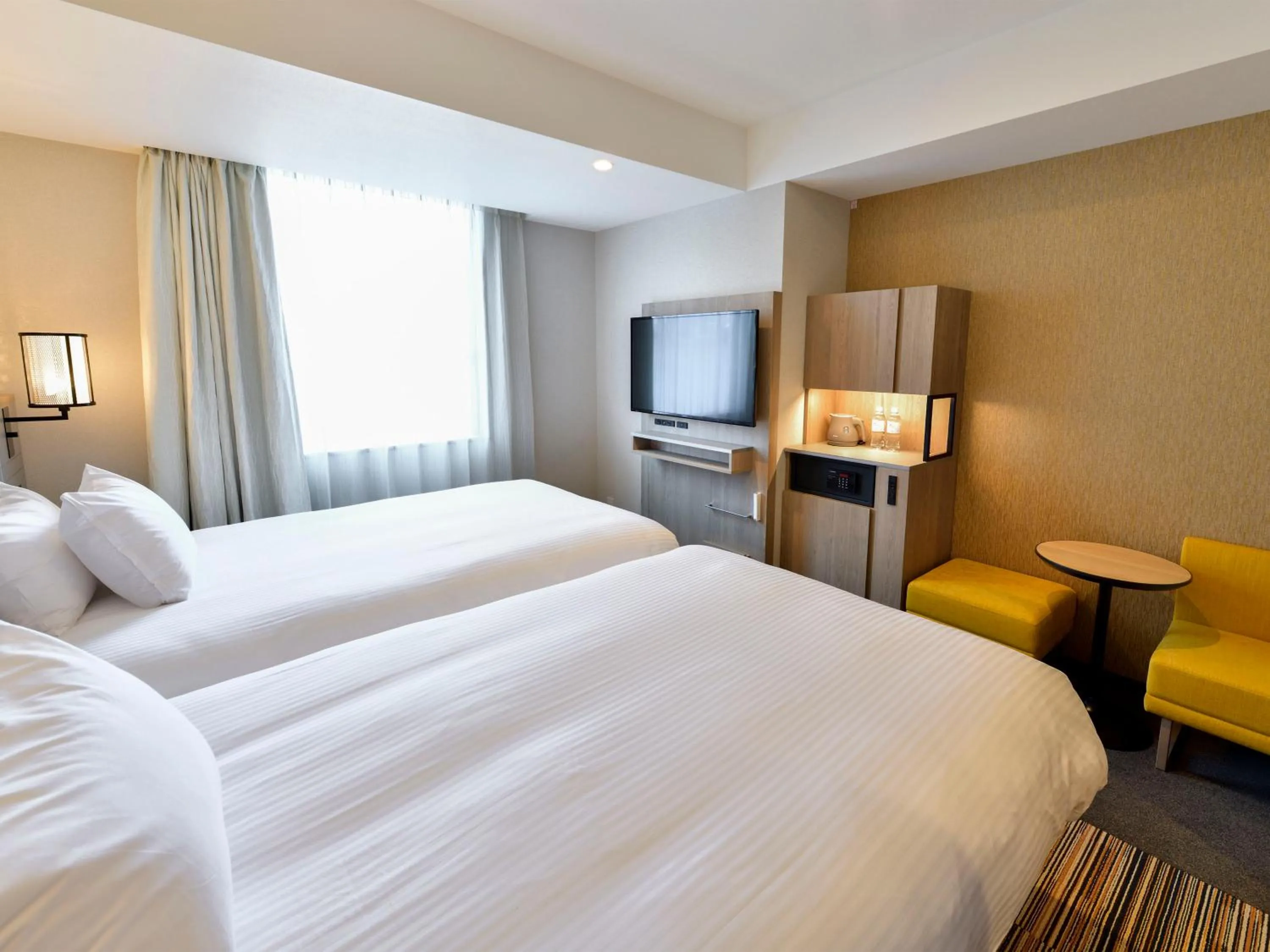 Bed in Asakusa Tobu Hotel