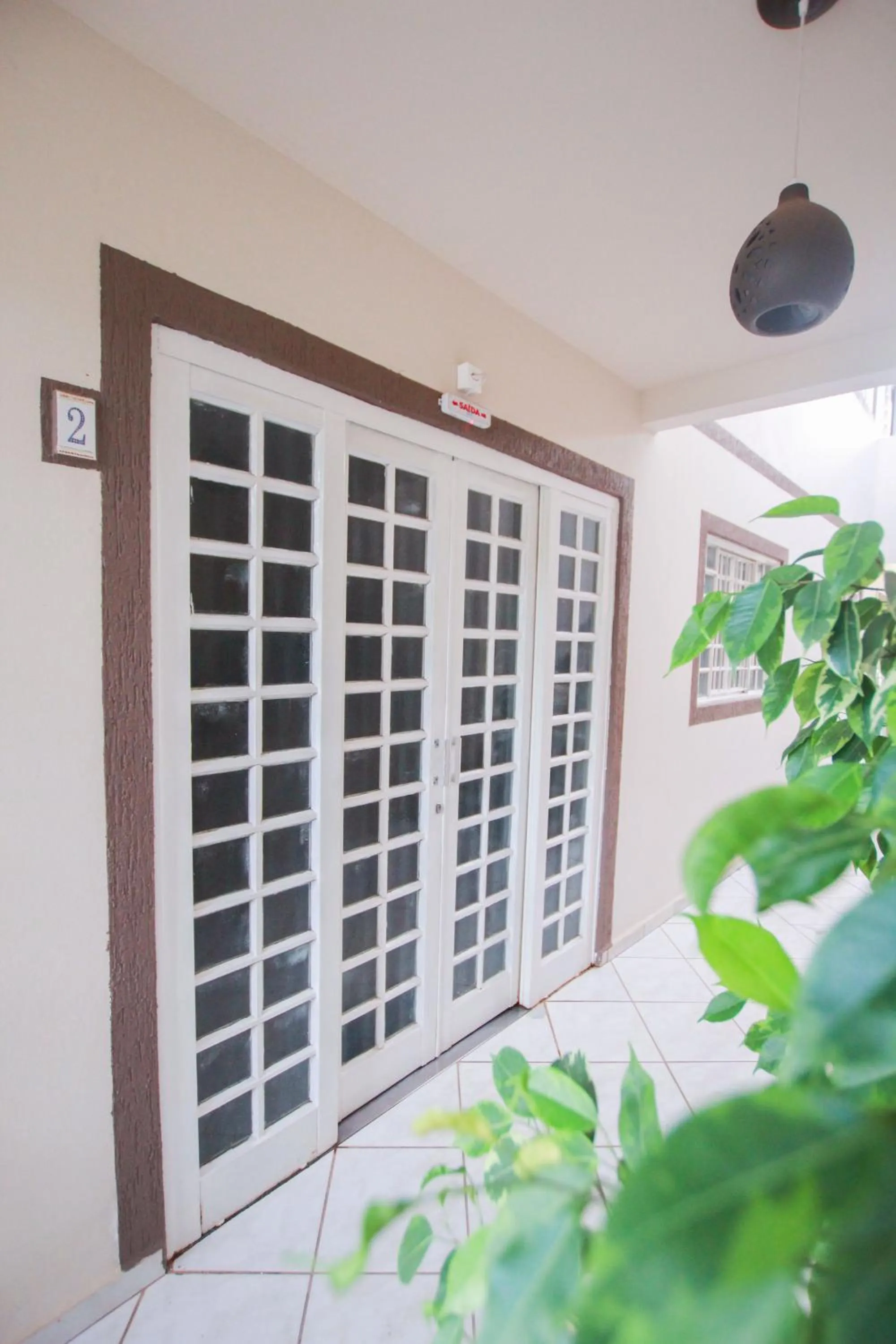 Facade/entrance in Ypê Flats e Containers