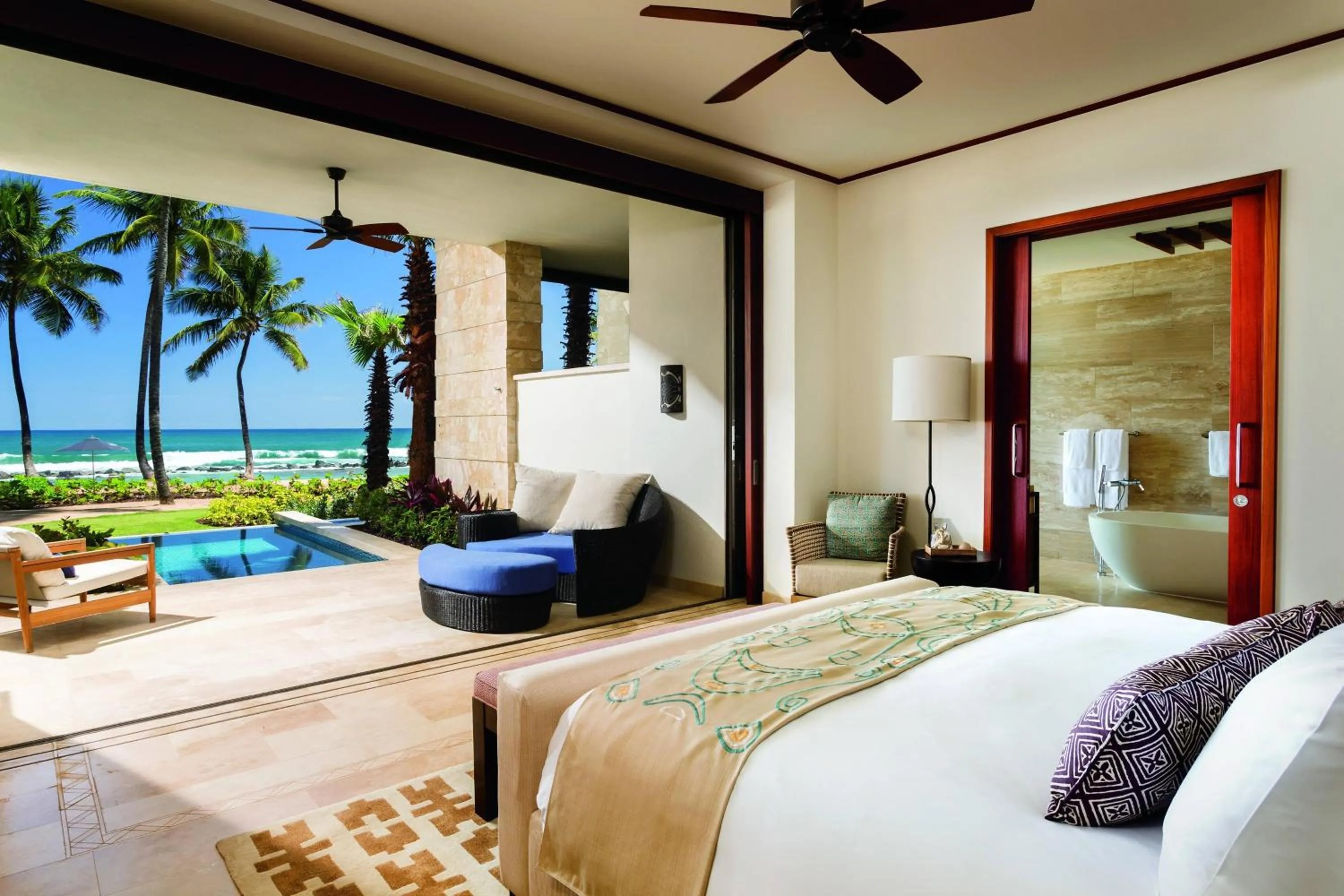 Bedroom, Bed in Dorado Beach, a Ritz-Carlton Reserve